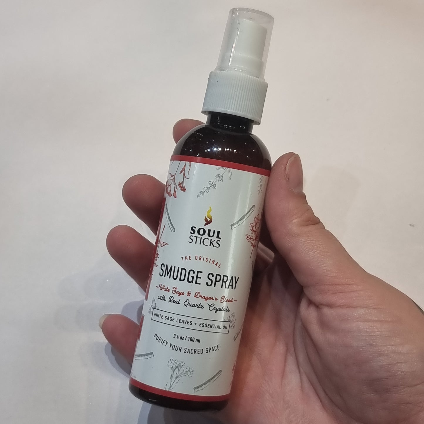 Smudge spray - white sage & dragons blood - Rivendell Shop