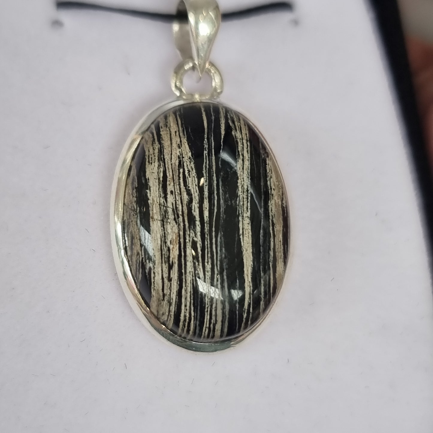 Zebra jasper pendant - Rivendell Shop