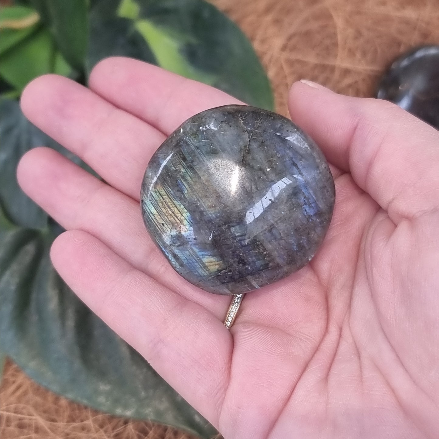 Labradorite palmstone - Rivendell Shop