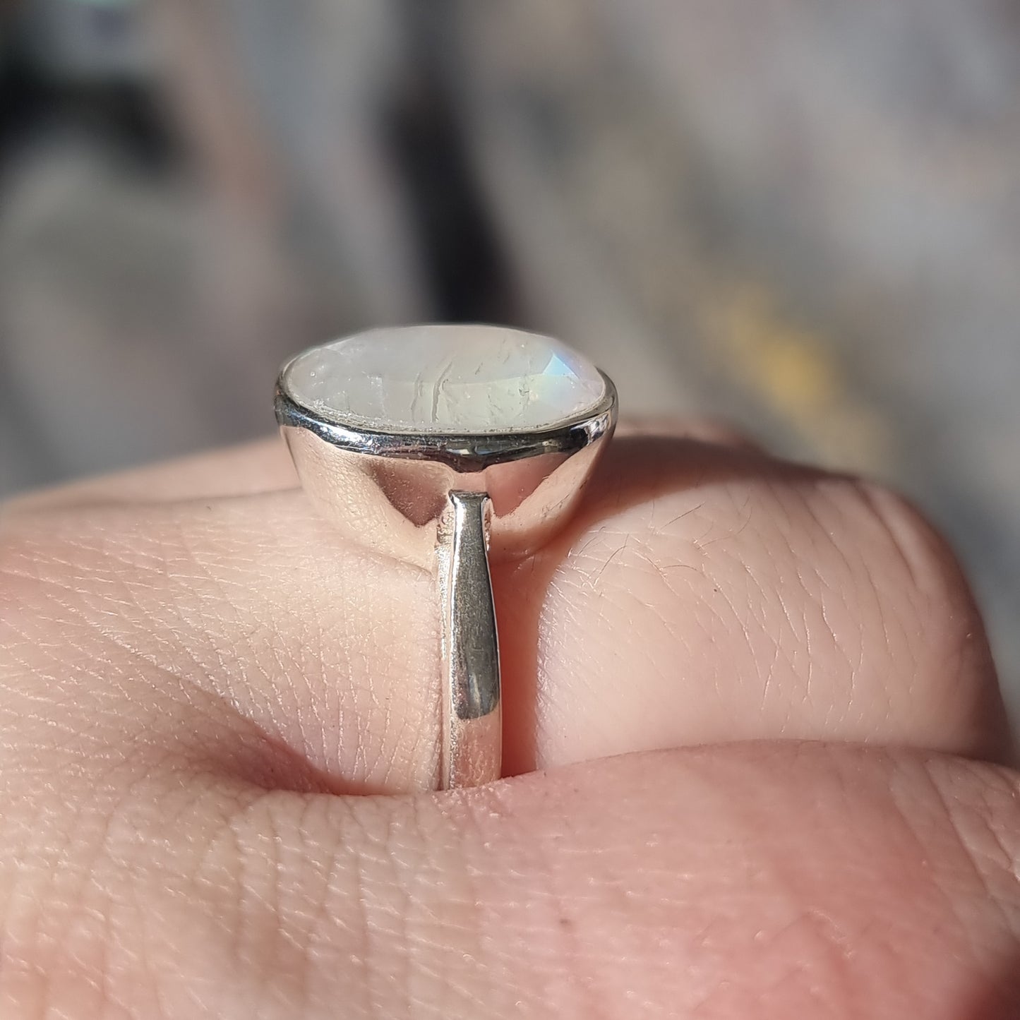 Moonstone ring - Rivendell Shop