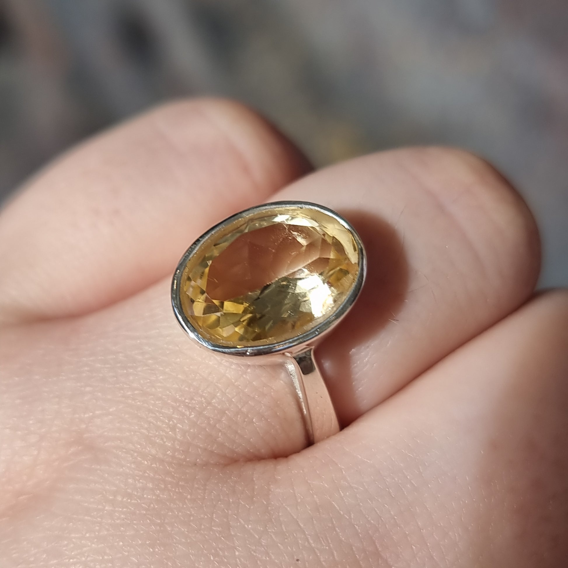 Citrine ring - Rivendell Shop