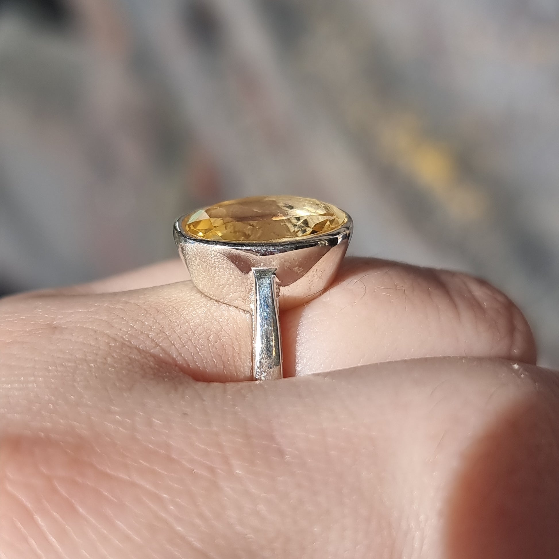 Citrine ring - Rivendell Shop