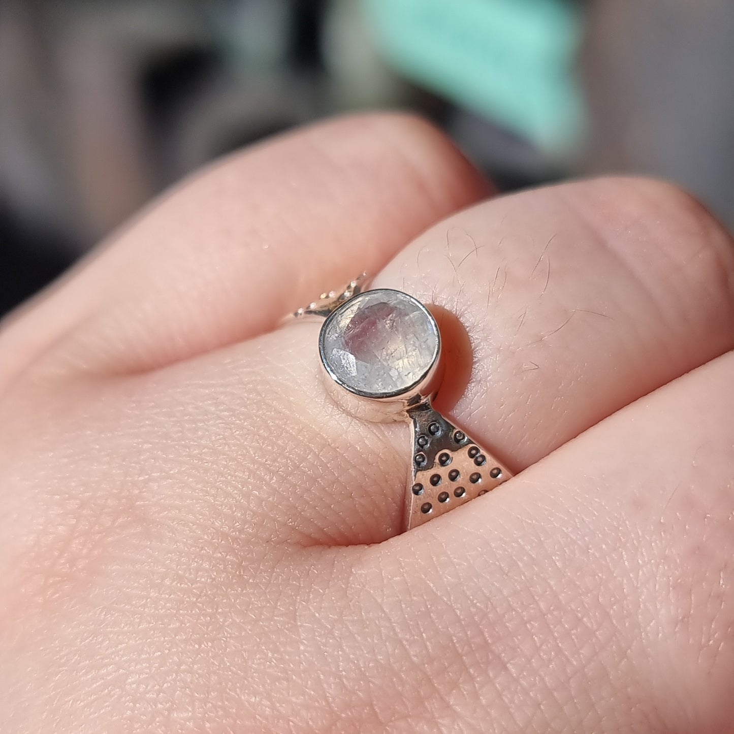 Moonstone ring - Rivendell Shop