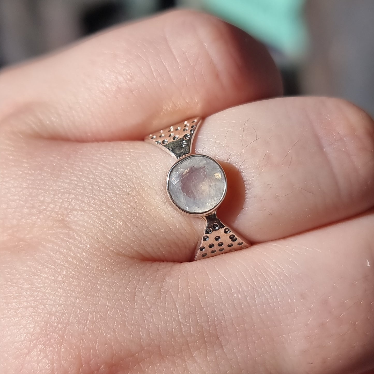 Moonstone ring - Rivendell Shop