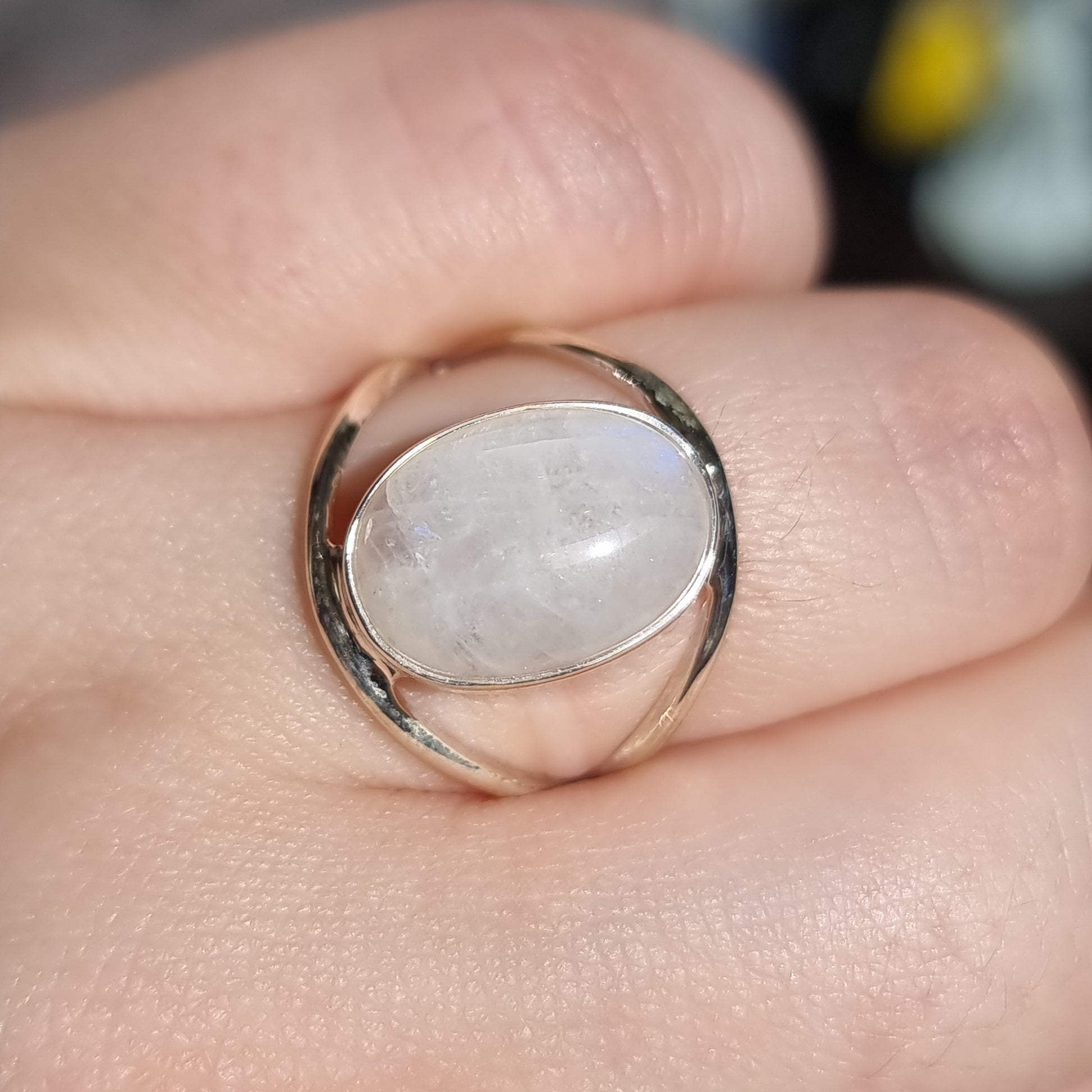 Moonstone ring - Rivendell Shop