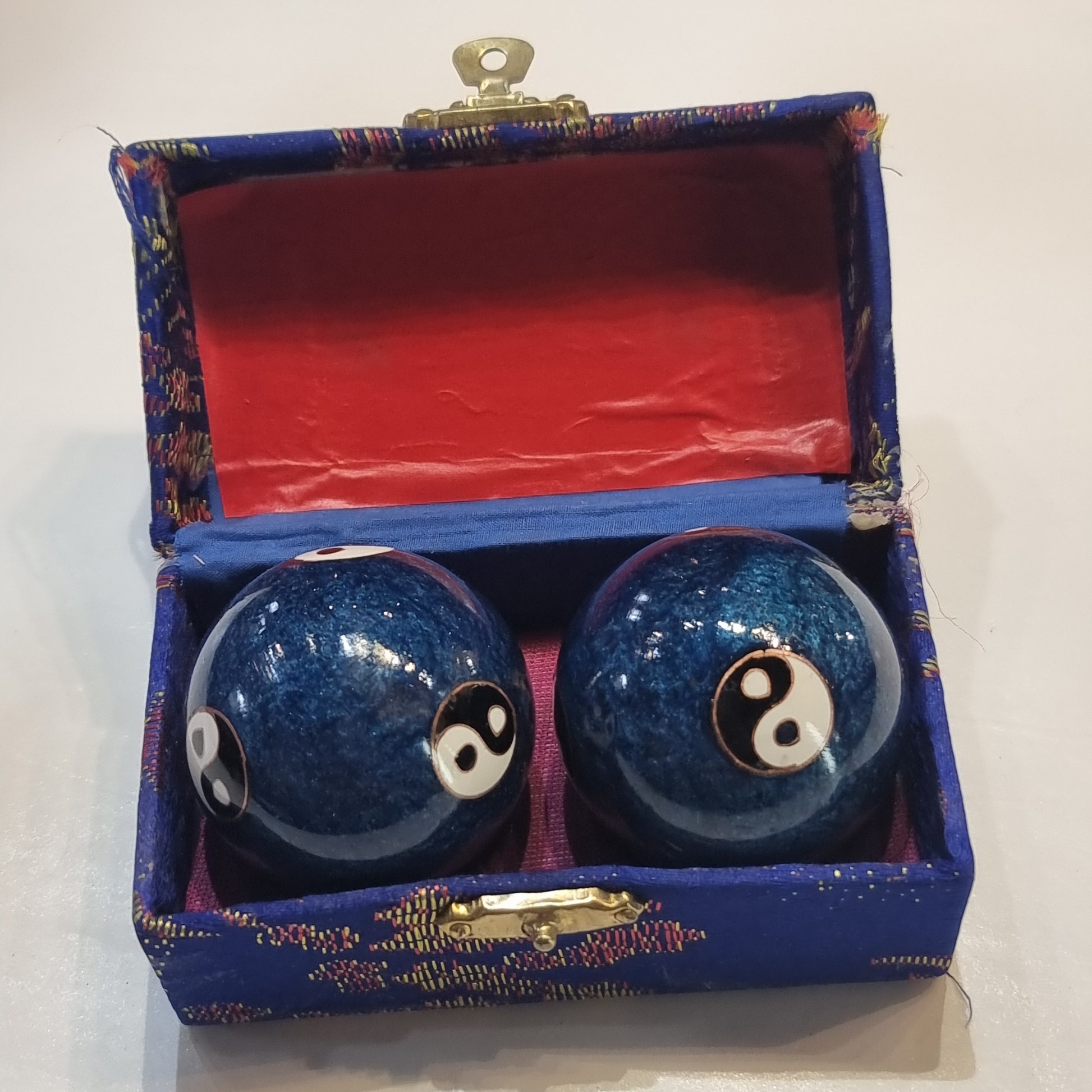 Health/stress balls - blue yin yang - Rivendell Shop