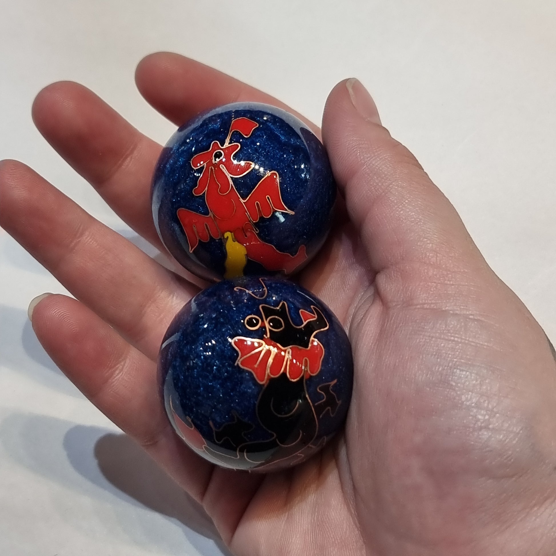 Health/Stress balls - dragon (blue) - Rivendell Shop