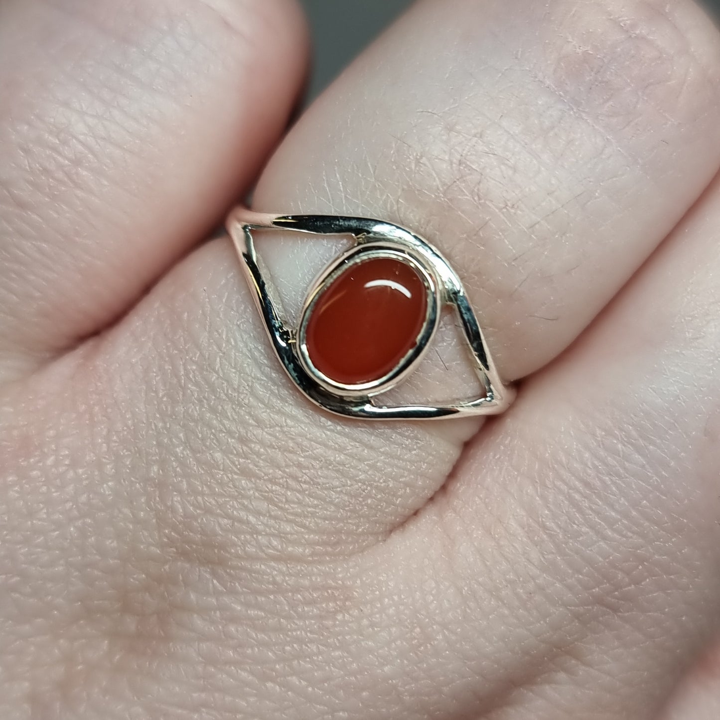 Carnelian ring - Rivendell Shop