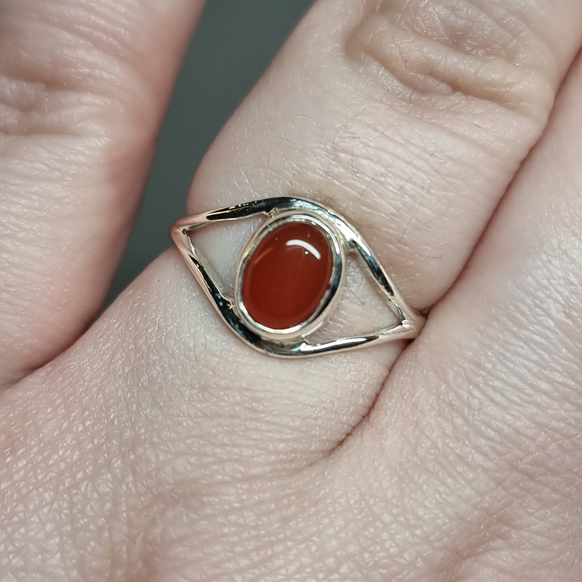 Carnelian ring - Rivendell Shop