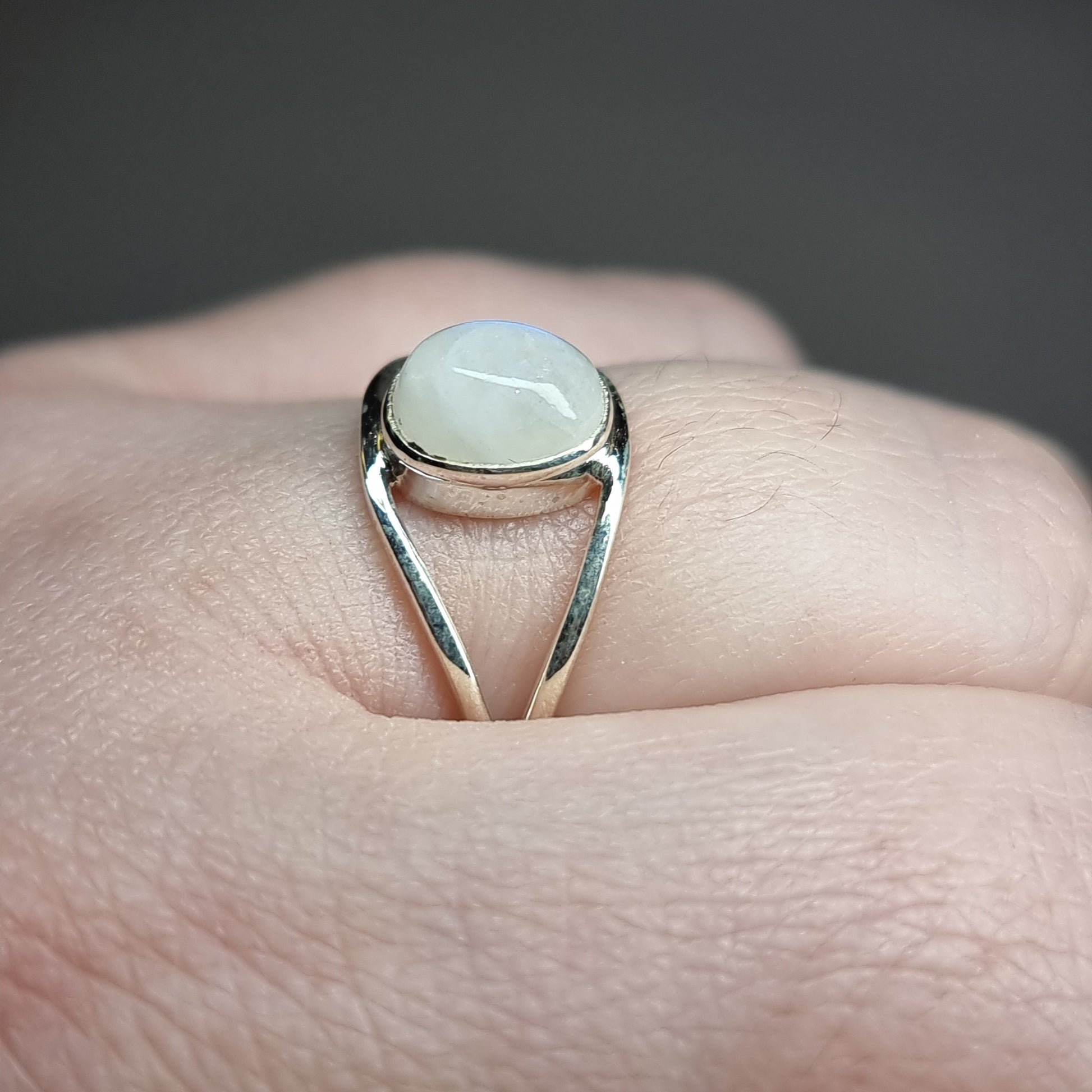 Moonstone ring - Rivendell Shop