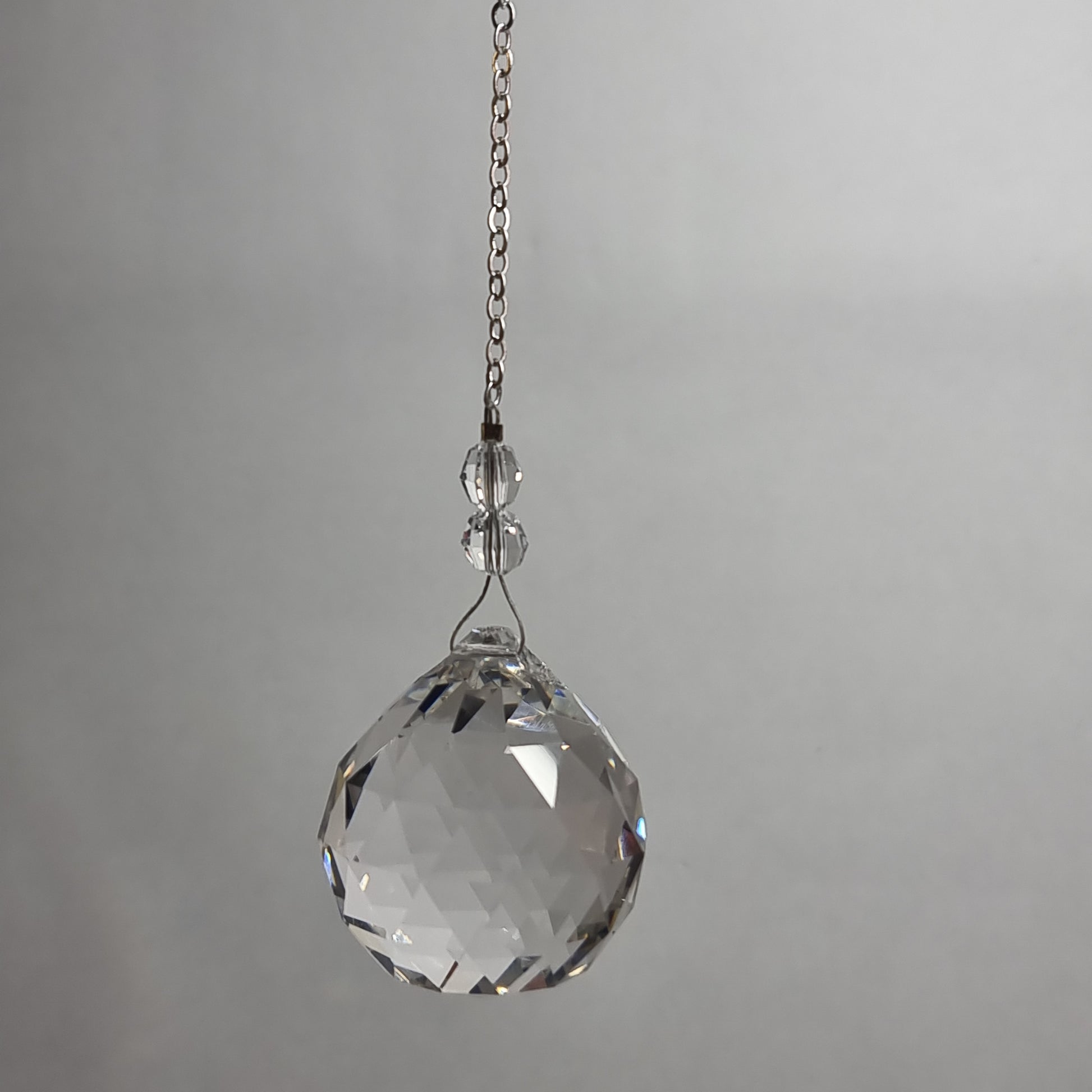 Clarus hanging - clear sphere - Rivendell Shop