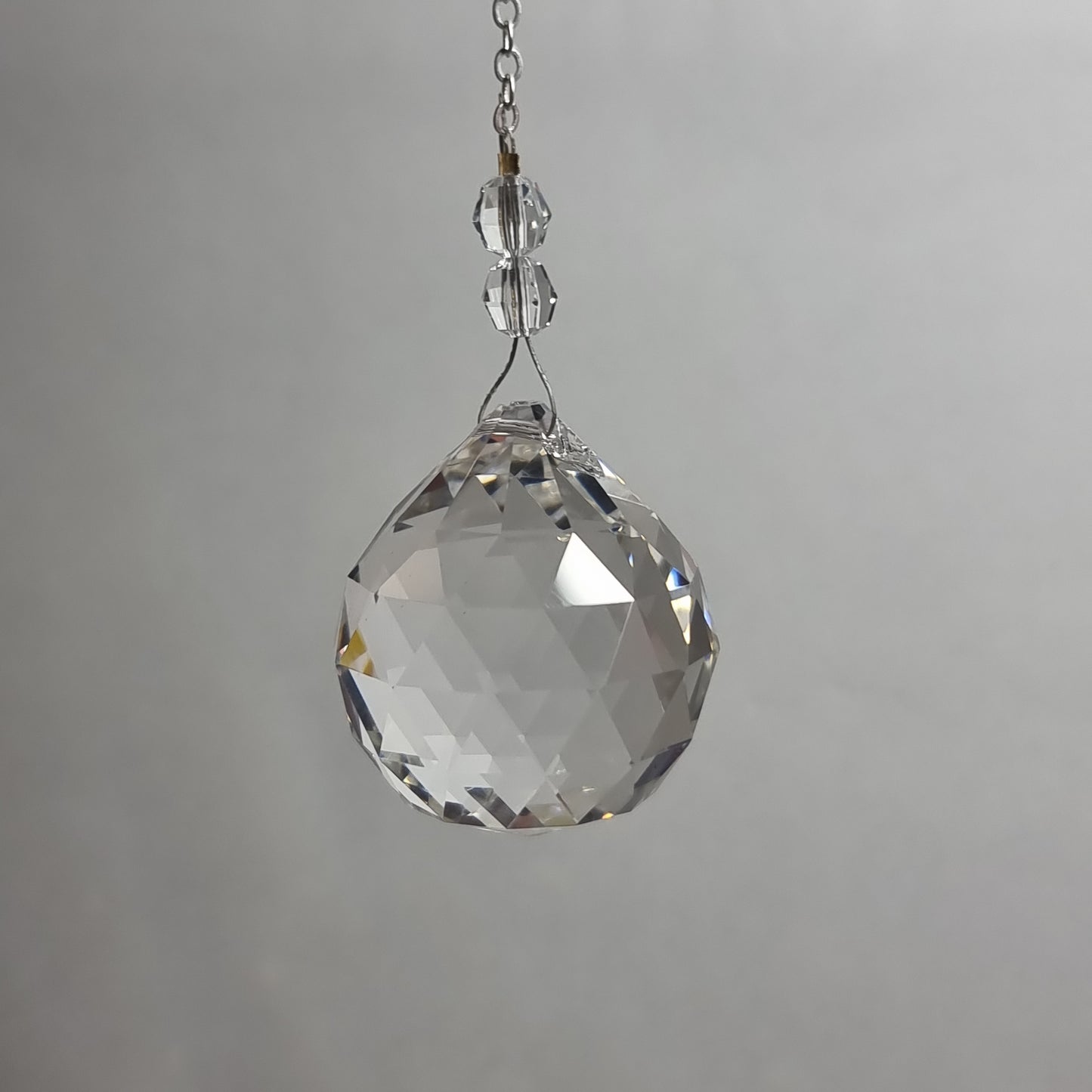 Clarus hanging - clear sphere - Rivendell Shop