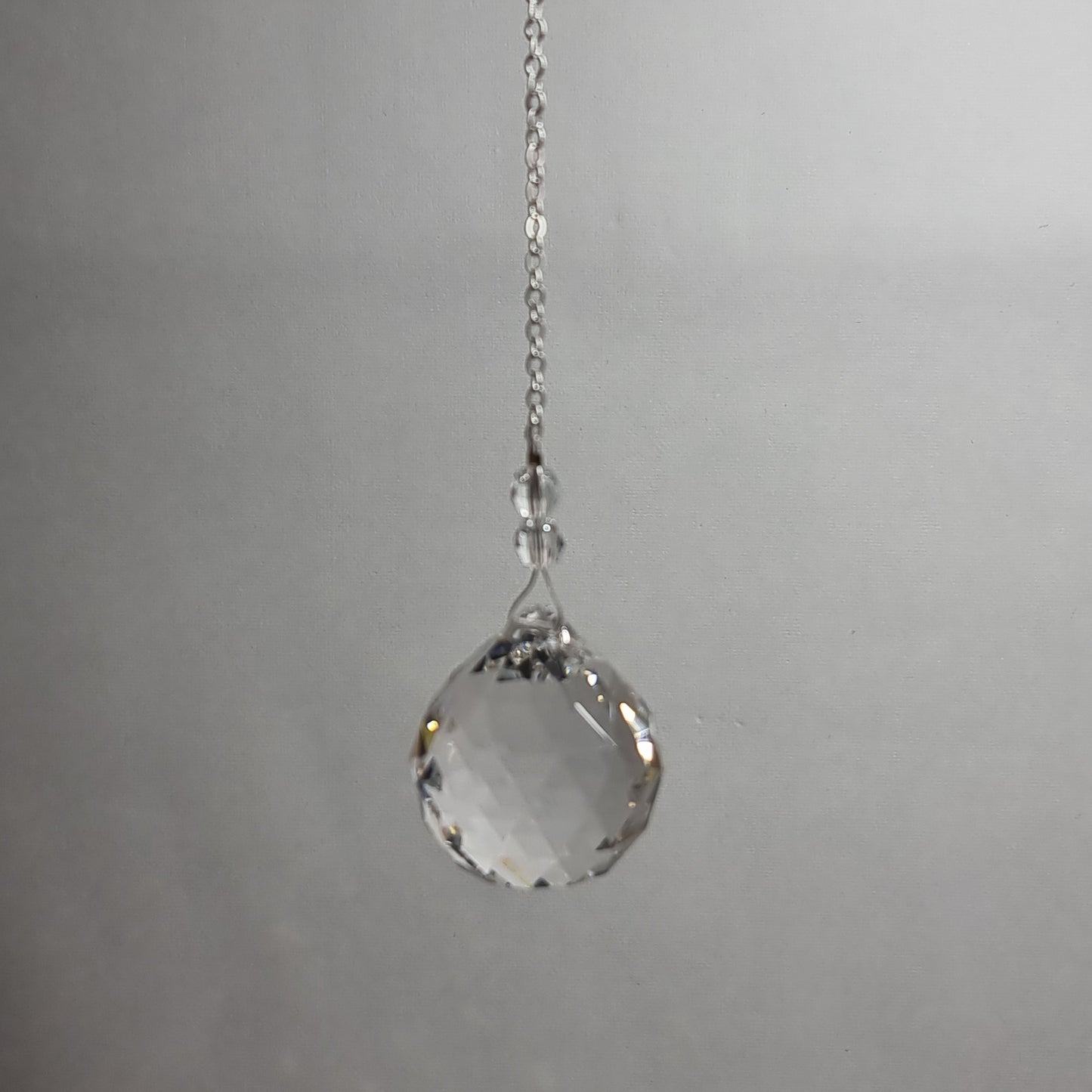 Clarus hanging - clear sphere - Rivendell Shop