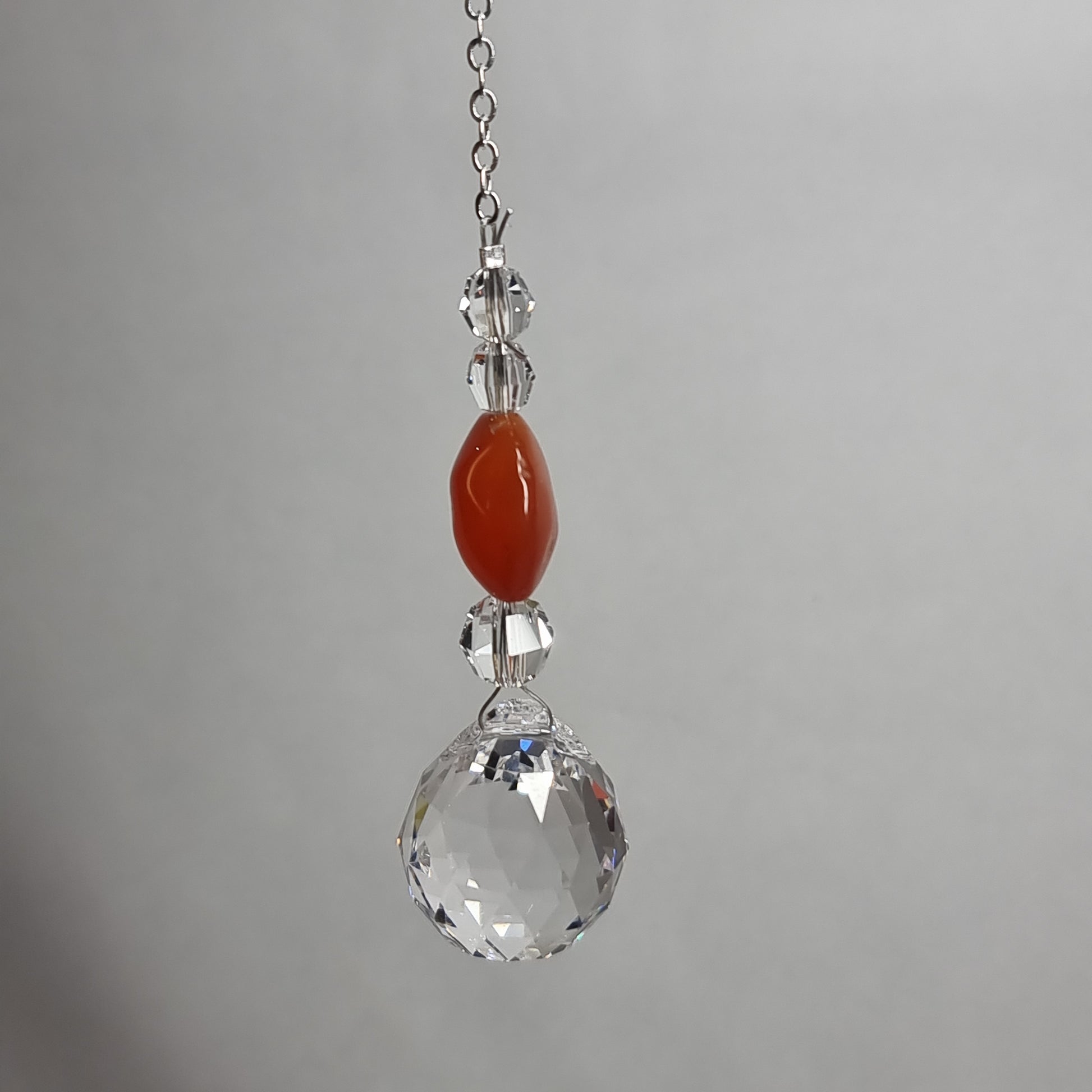 Clarus hanging - carnelian - Rivendell Shop