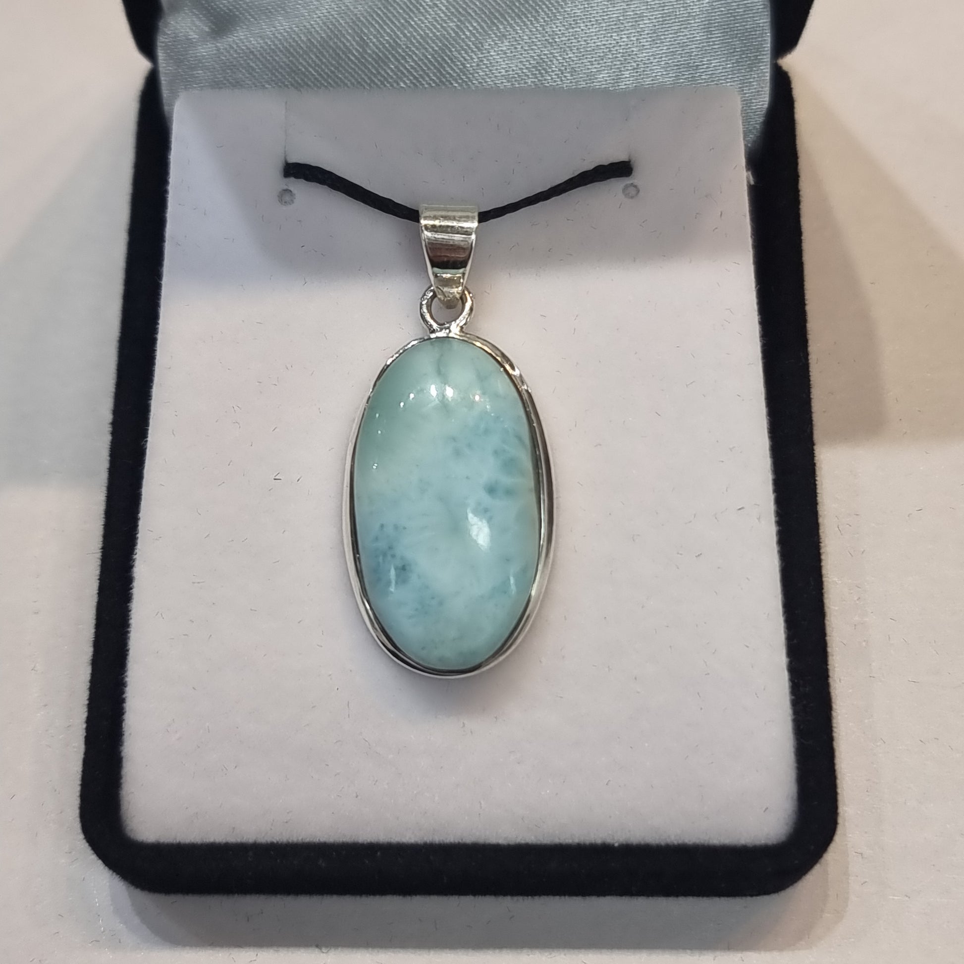 Larimar pendant - Rivendell Shop