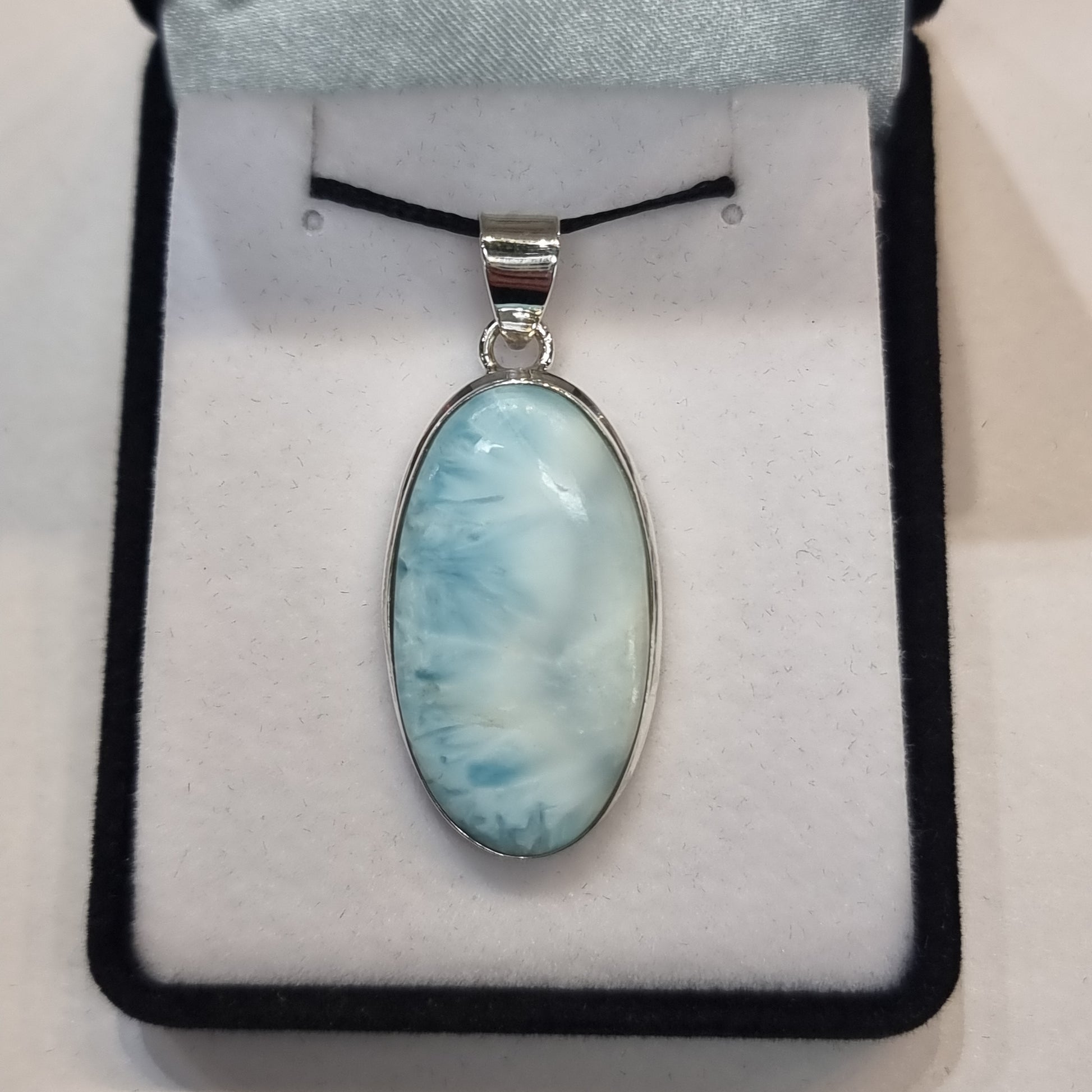 Larimar pendant - Rivendell Shop