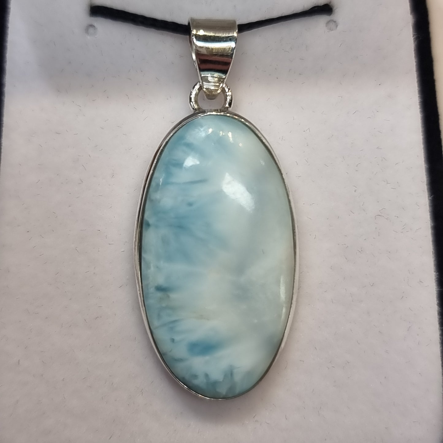 Larimar pendant - Rivendell Shop