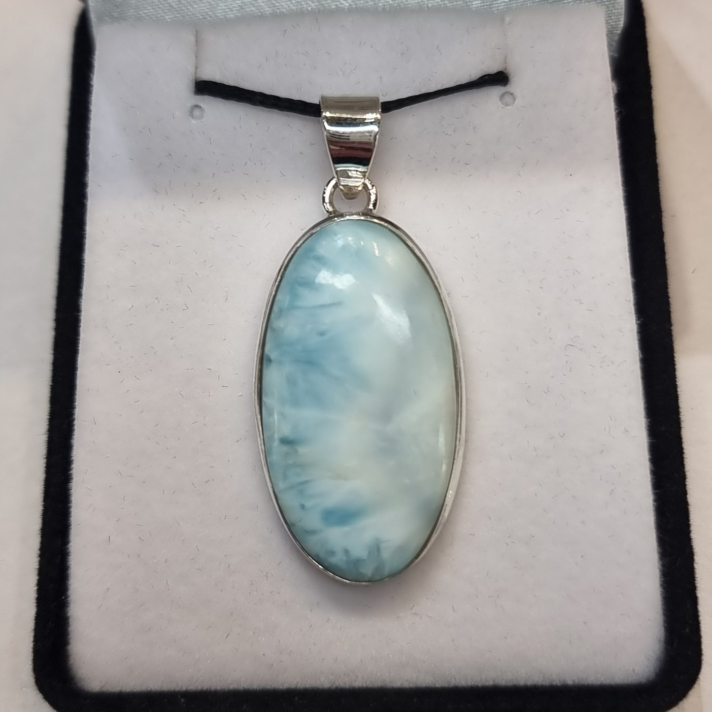 Larimar pendant - Rivendell Shop