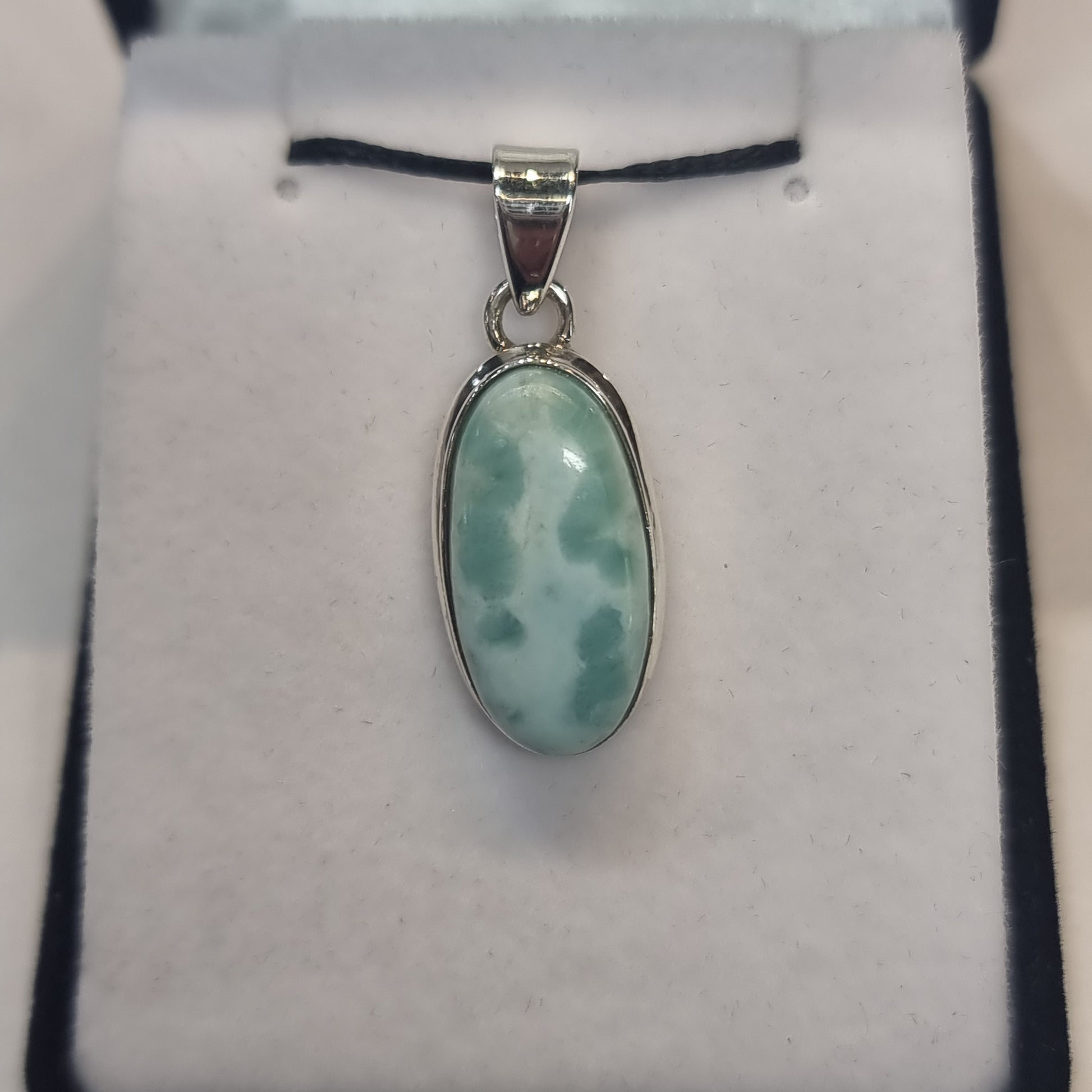 Larimar pendant - Rivendell Shop