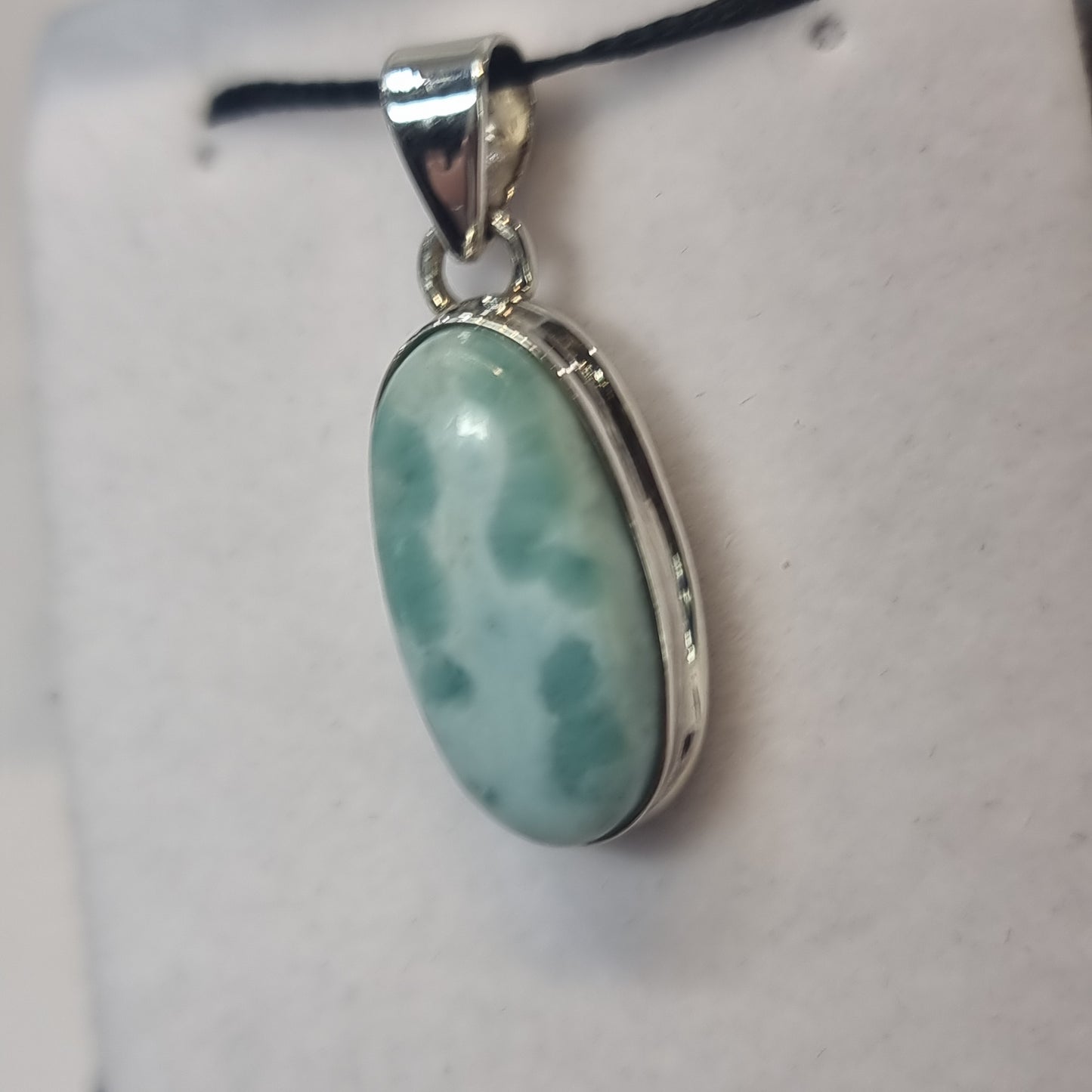 Larimar pendant - Rivendell Shop