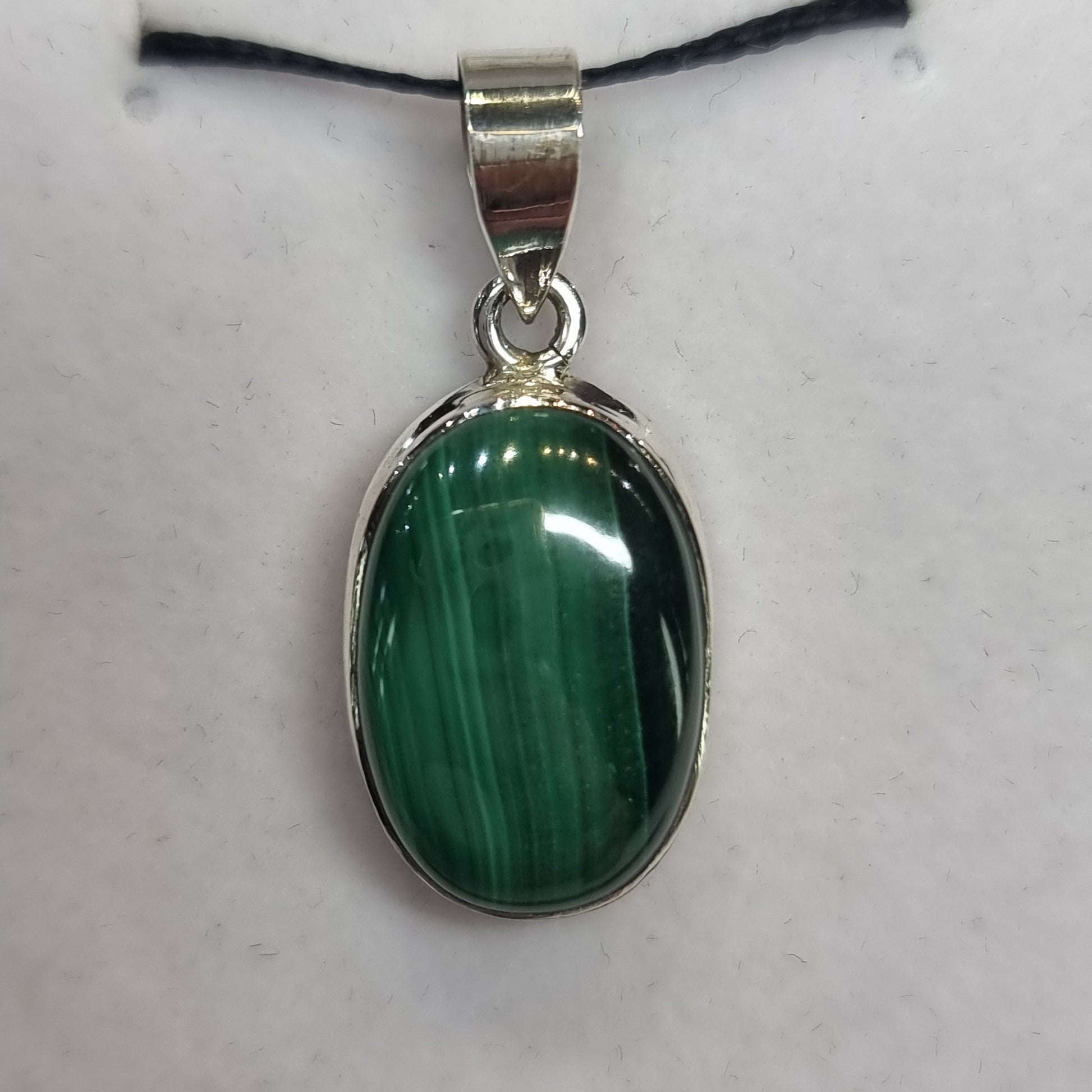 Malachite pendant - Rivendell Shop