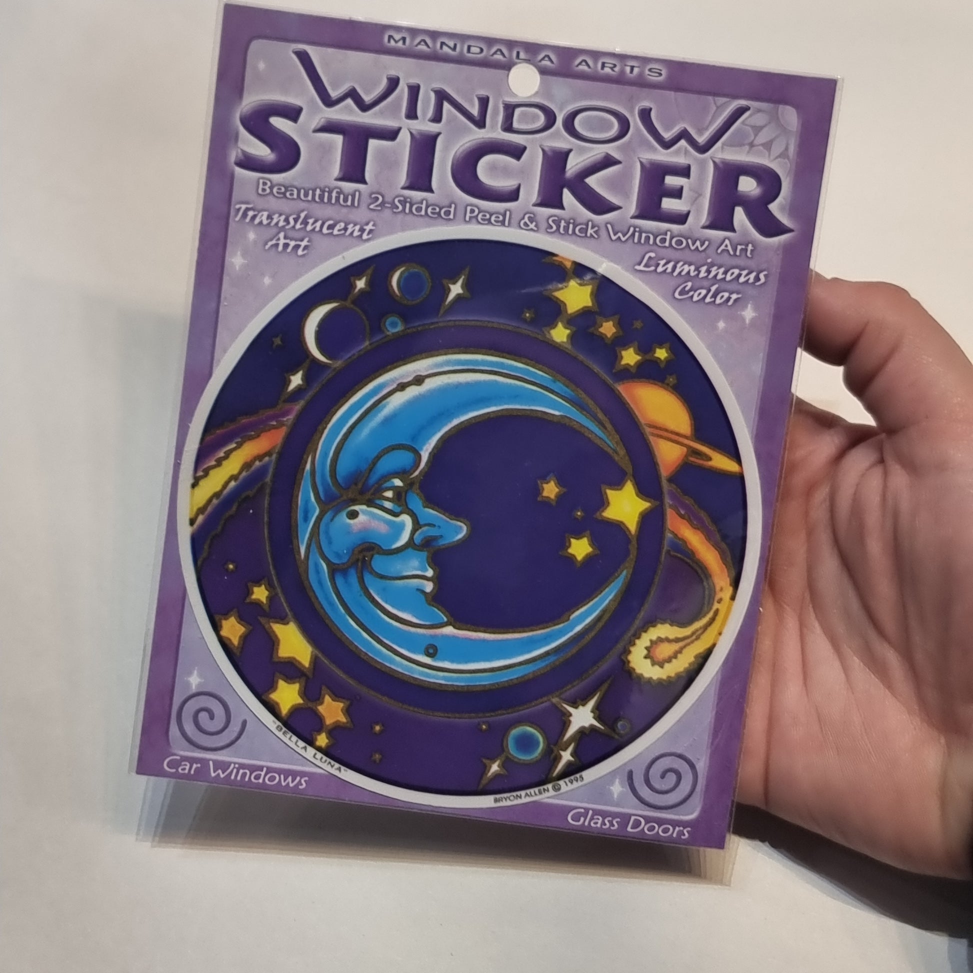 Moon window sticker - Rivendell Shop