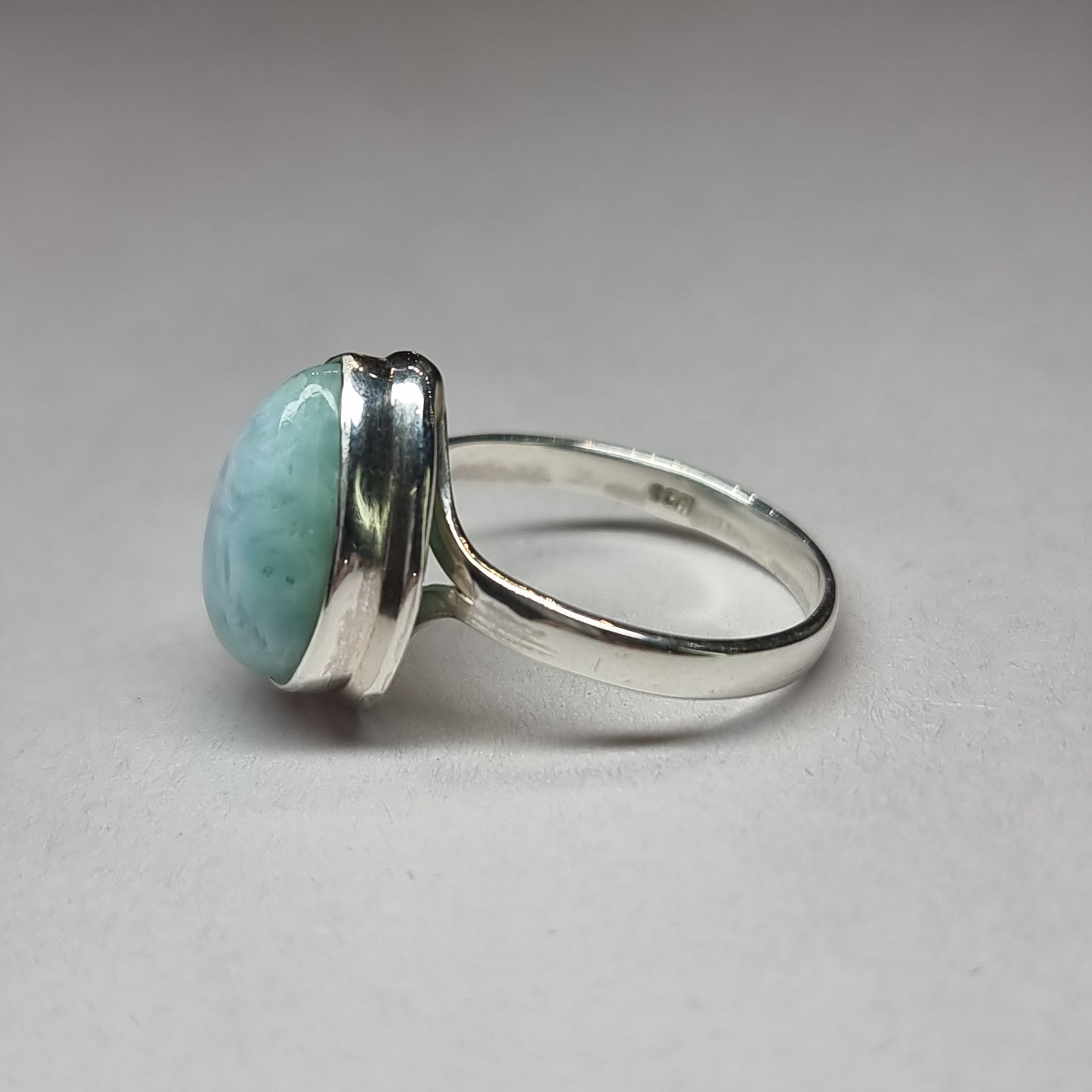 Larimar ring - Rivendell Shop