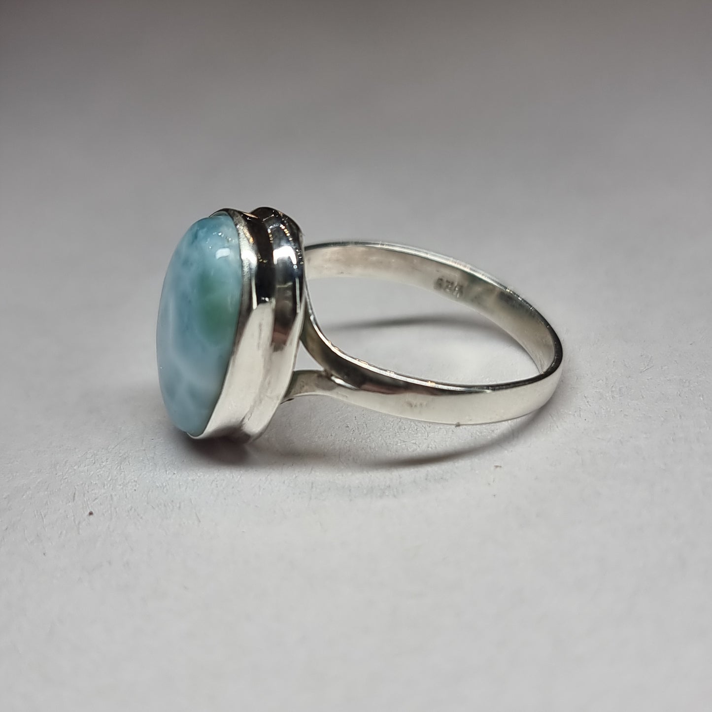 Larimar ring - Rivendell Shop