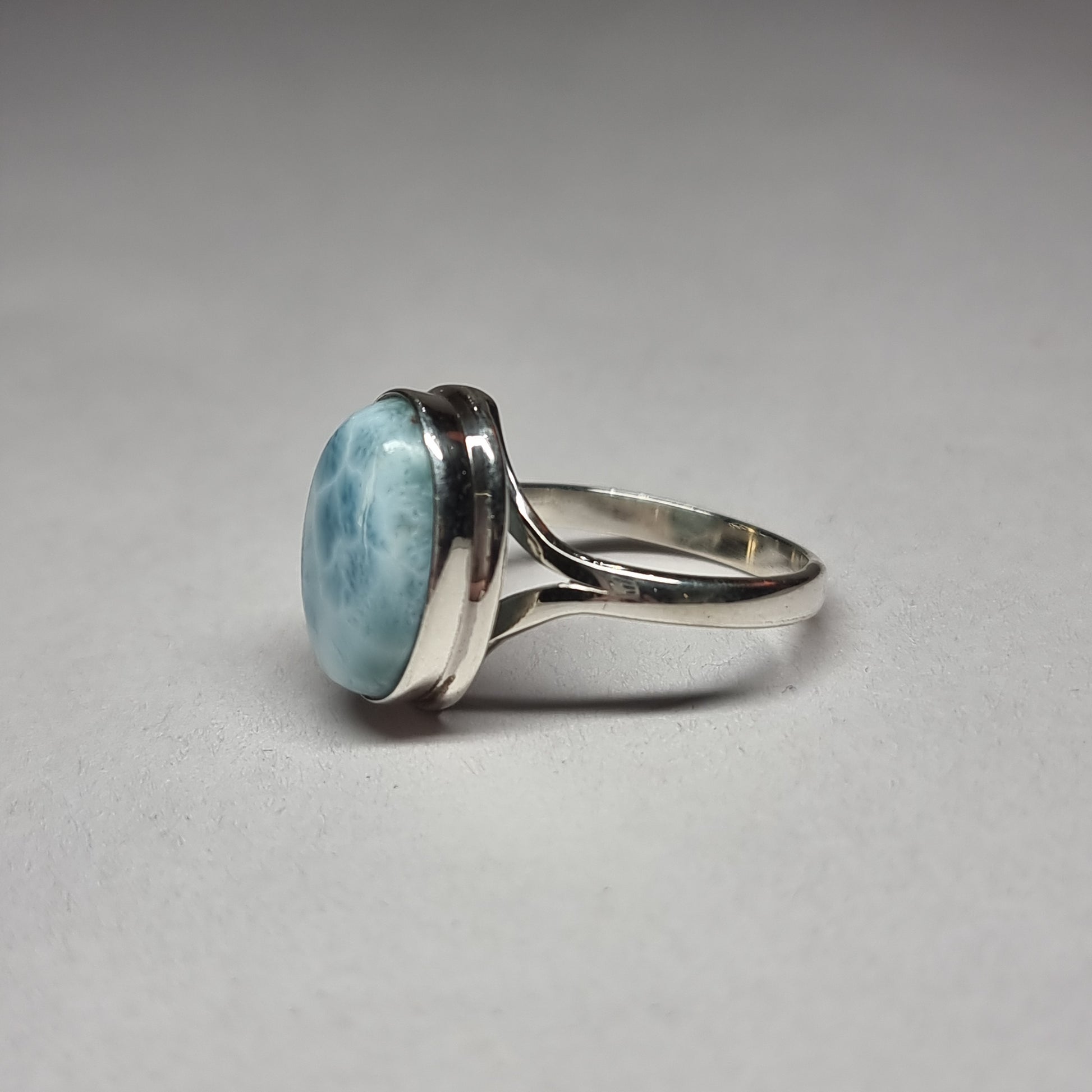 Larimar ring - Rivendell Shop