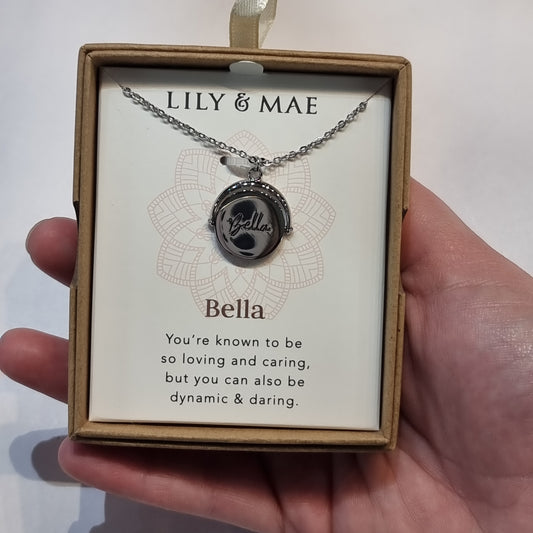 L&M spinning necklace - Bella - Rivendell Shop