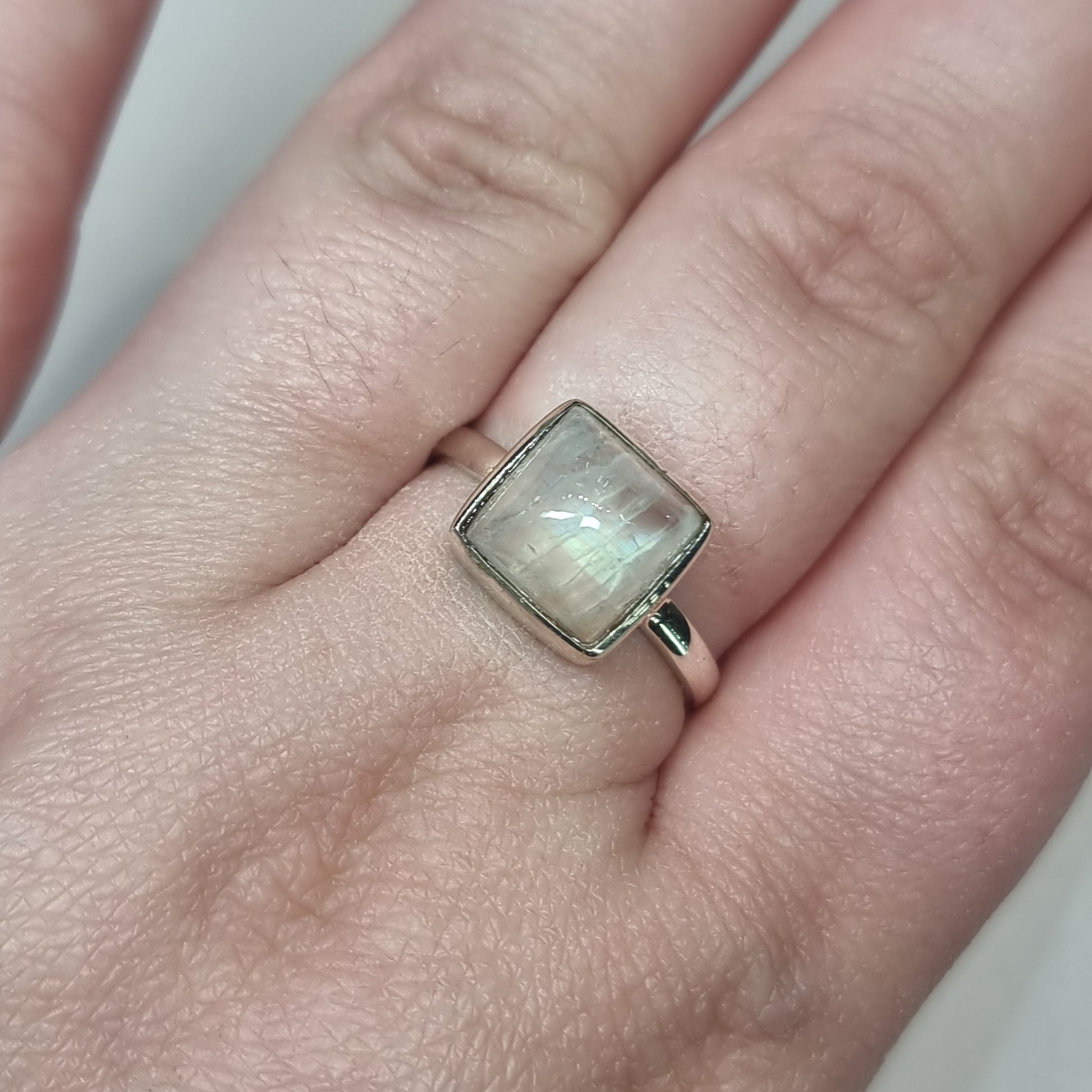 Moonstone ring - Rivendell Shop
