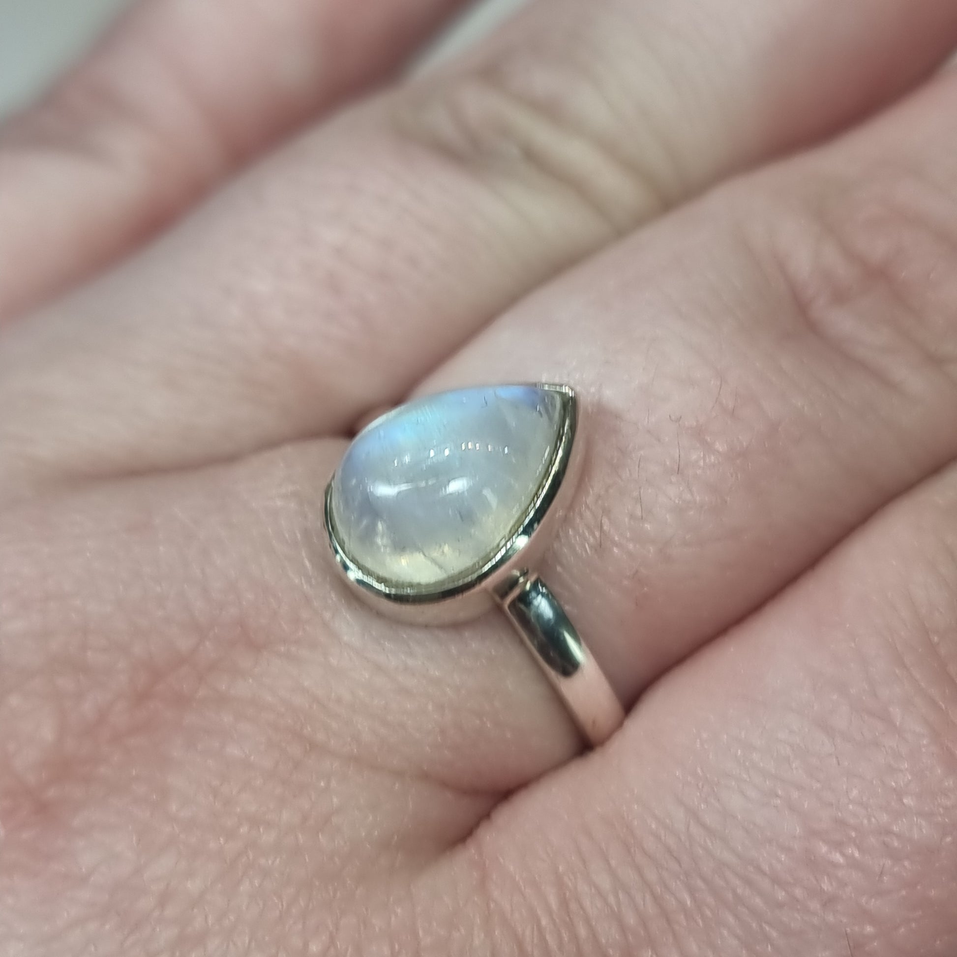 Moonstone ring - Rivendell Shop