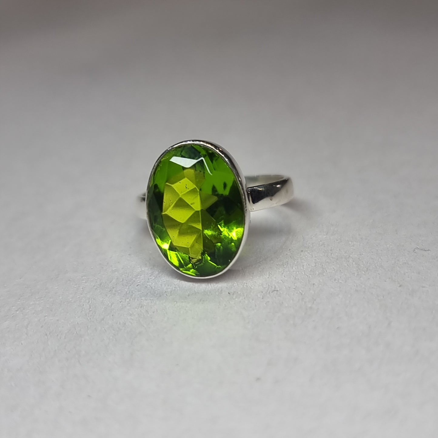 Peridot ring - Rivendell Shop