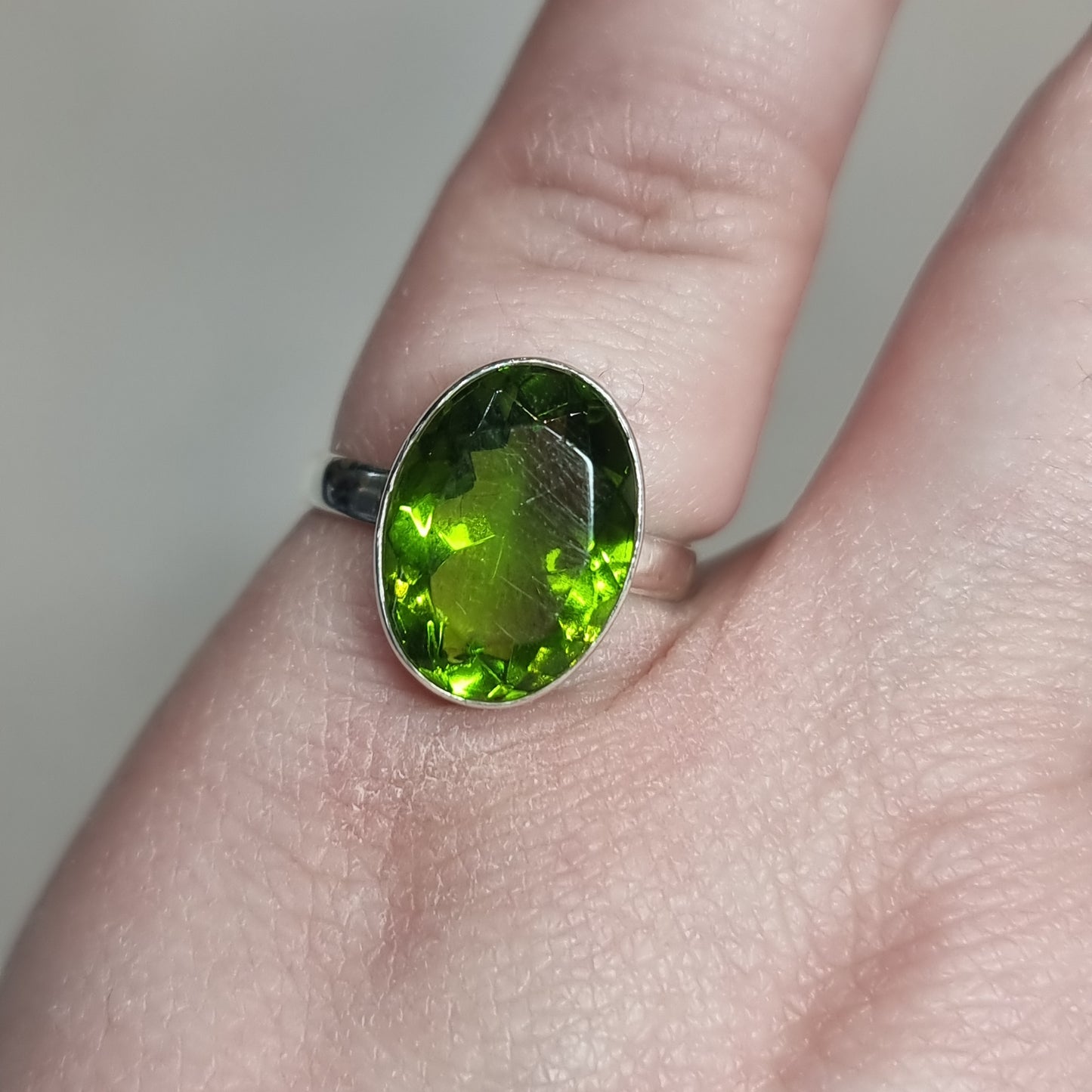 Peridot ring - Rivendell Shop