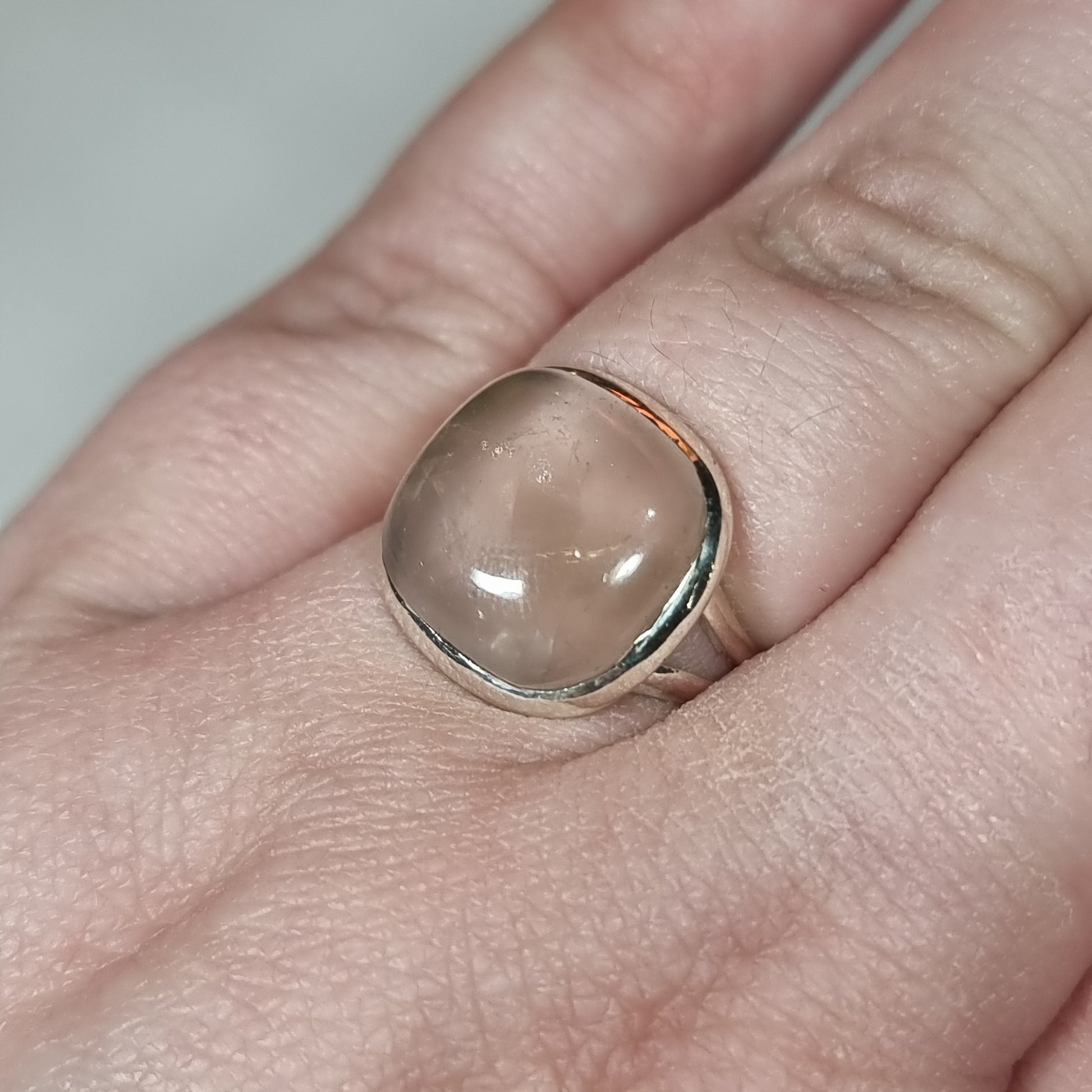 Rose quartz ring - Rivendell Shop