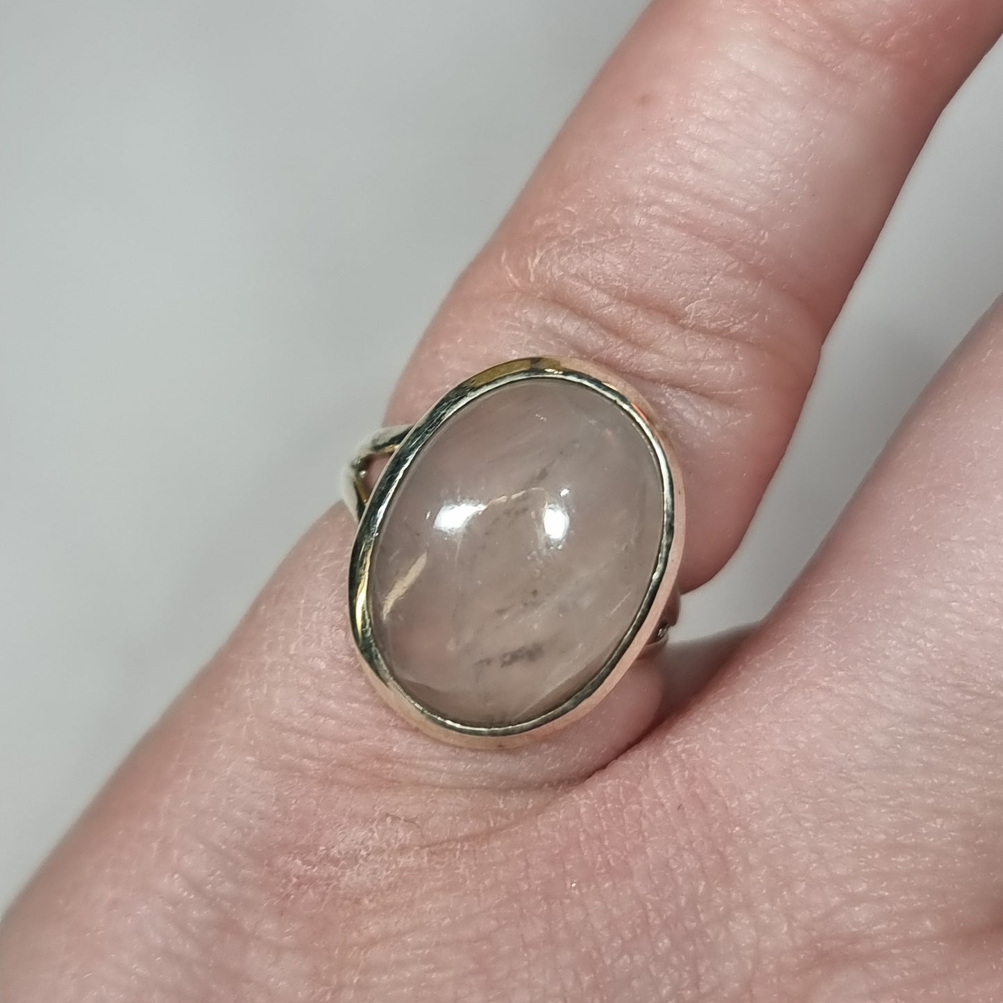 Rose quartz ring - Rivendell Shop