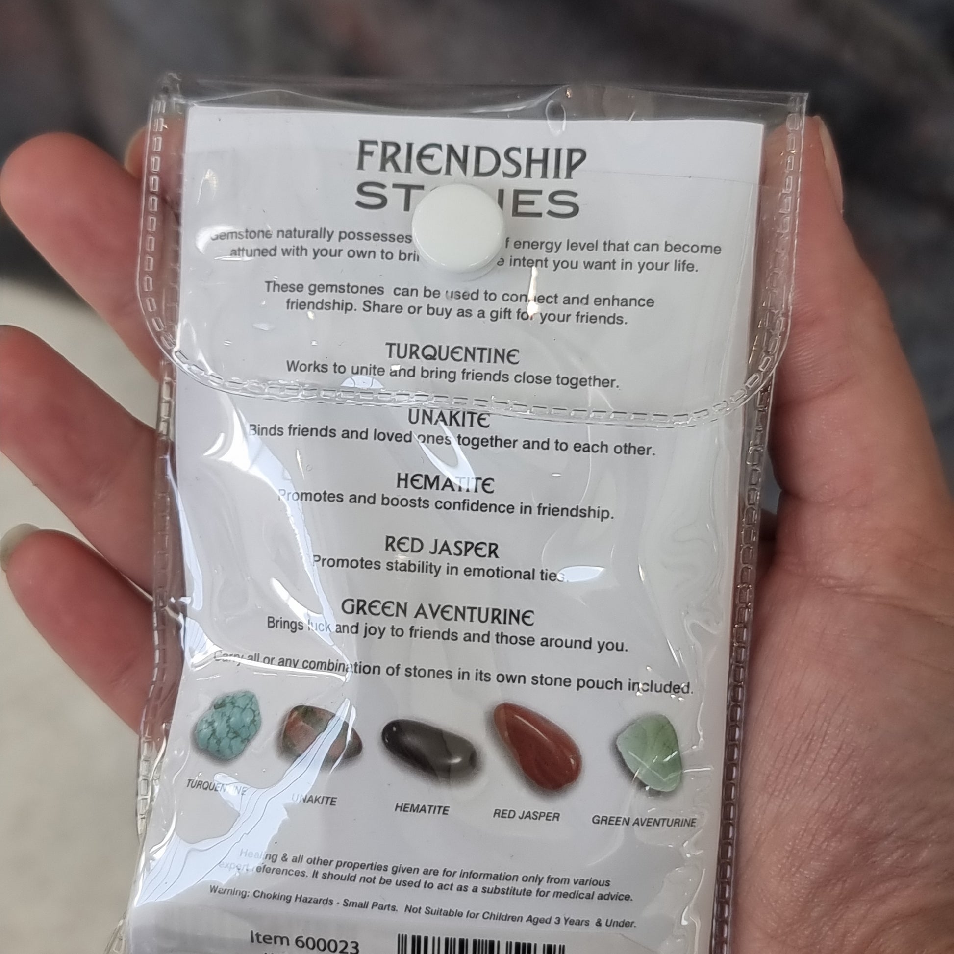 Friendship stones - Rivendell Shop