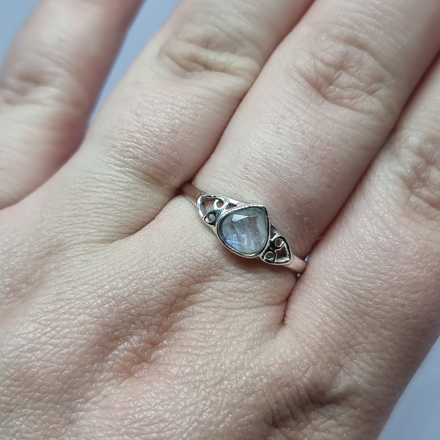 Moonstone ring - Rivendell Shop