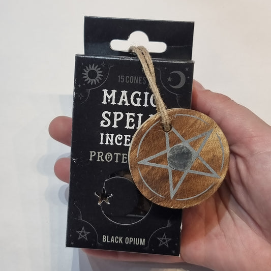 Magic spell incense cones - black opium - Rivendell Shop