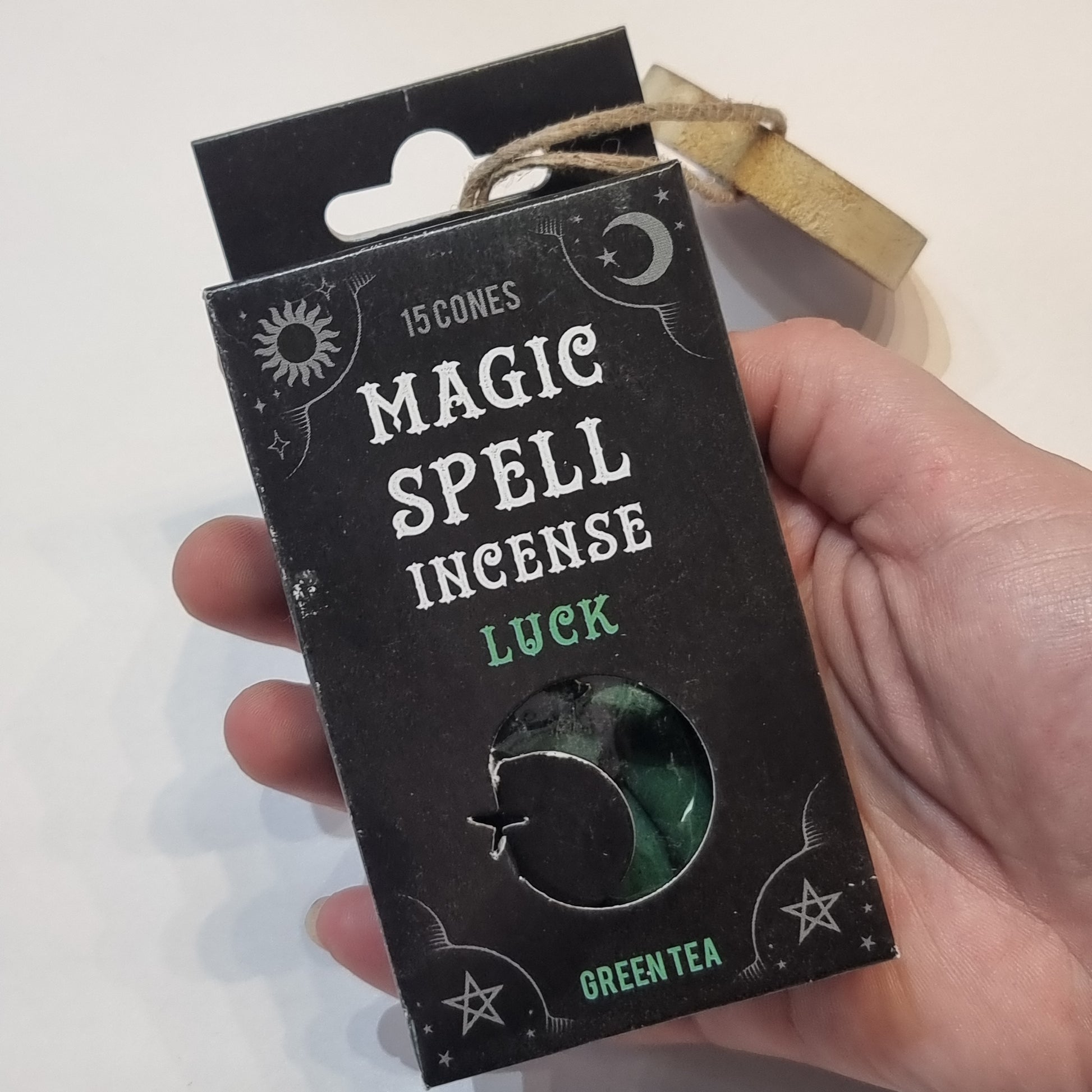 Magic spell incense cones - green tea - Rivendell Shop