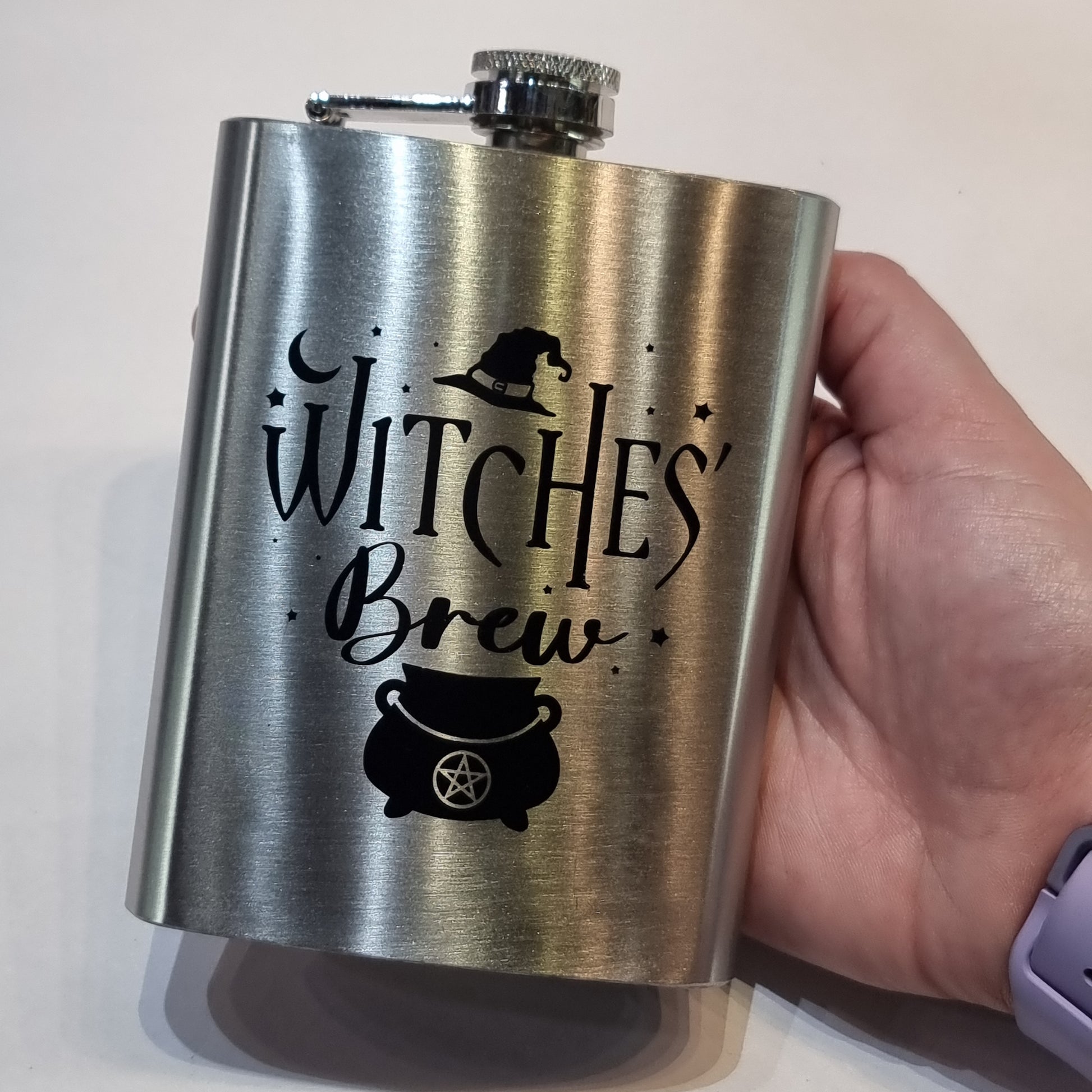 Witches brew metal flask - Rivendell Shop