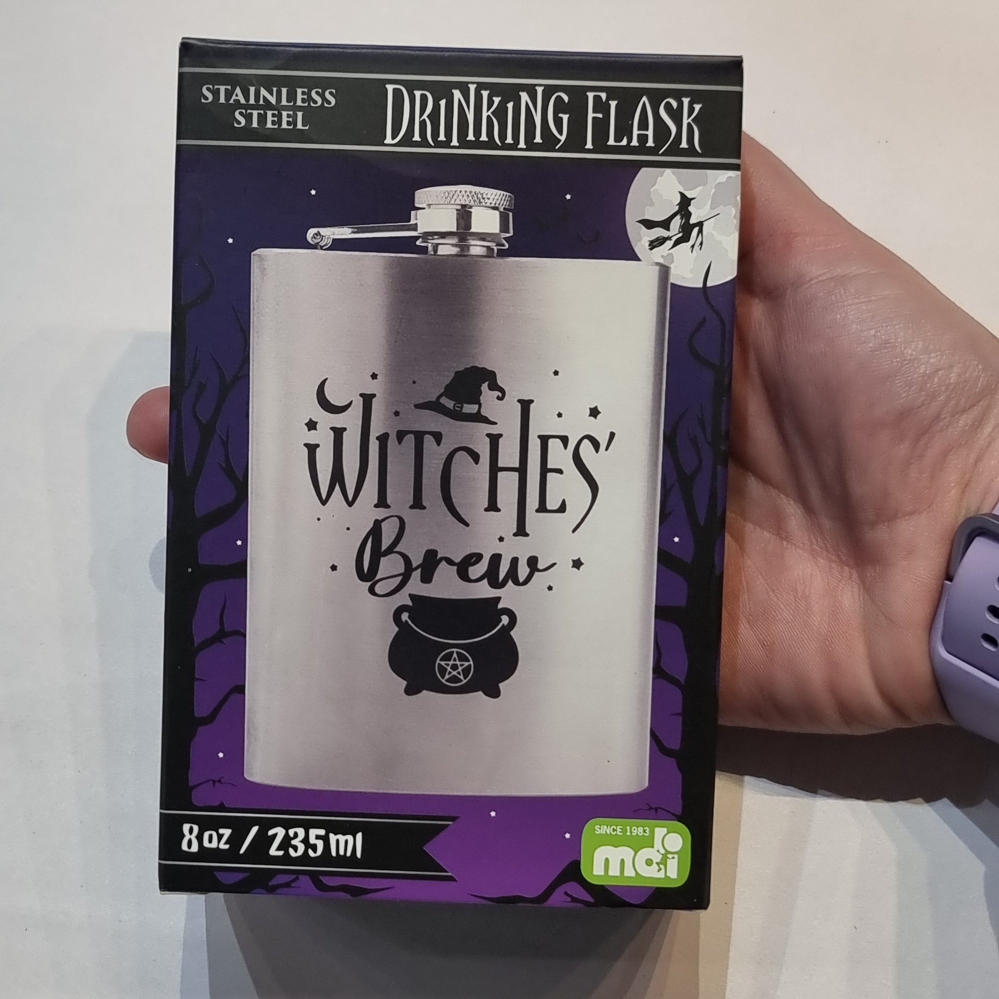 Witches brew metal flask - Rivendell Shop