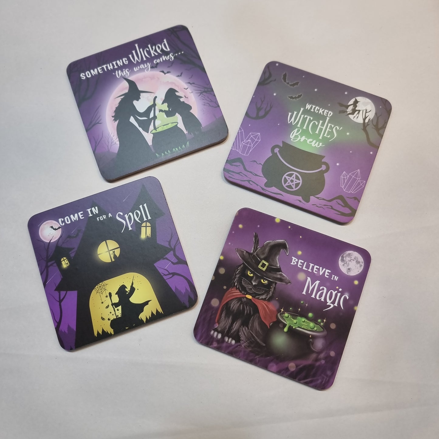 Wicked coasters set - Rivendell Shop