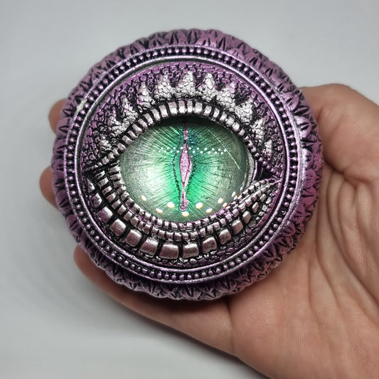 Dragon eye trinket box - purple - Rivendell Shop