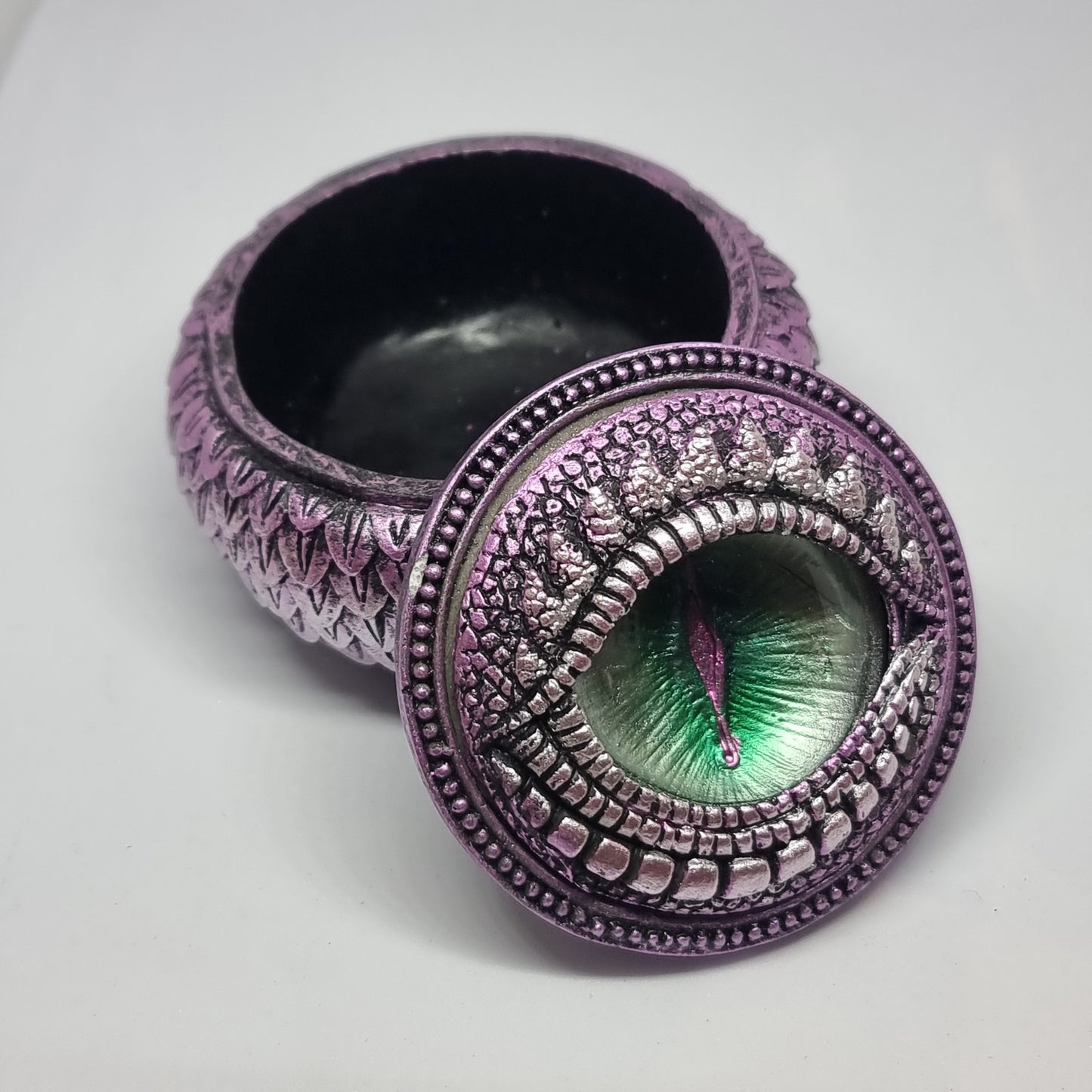 Dragon eye trinket box - purple - Rivendell Shop