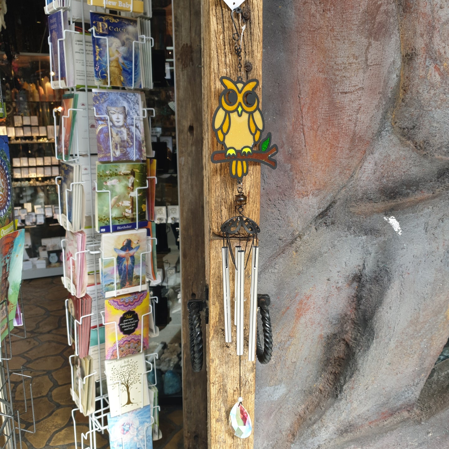 Owl Windchime 25" - Rivendell Shop