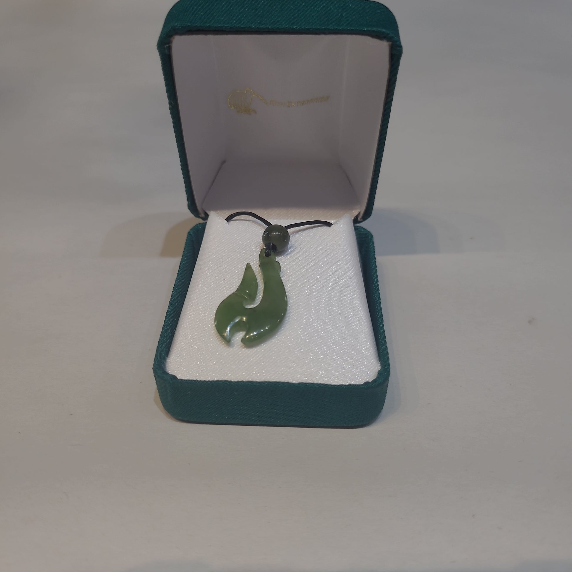 Fish Hook Greenstone Pendant - Manaia - Rivendell Shop