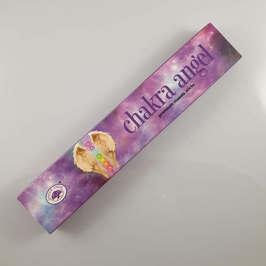 Green Tree Chakra Angel Incense 15gm - Rivendell Shop