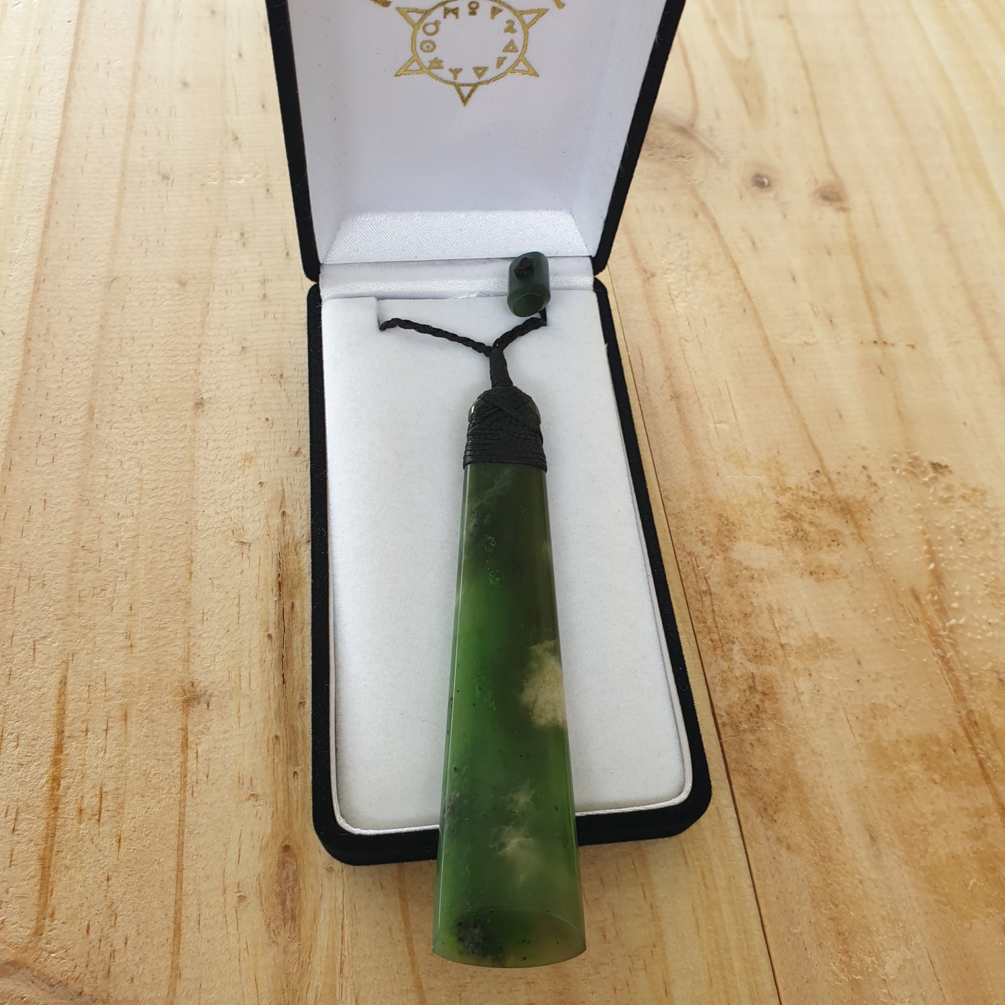 Greenstone Toki Pendant 95x20mm - Rivendell Shop