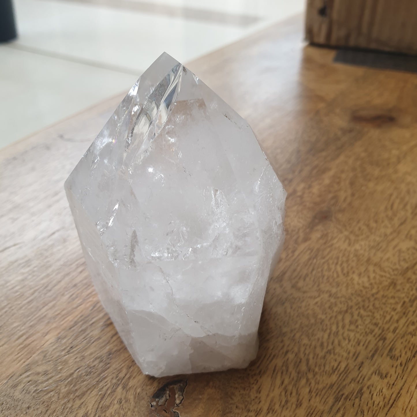 Clear Quartz Point Semi-Polished - Rivendell Shop